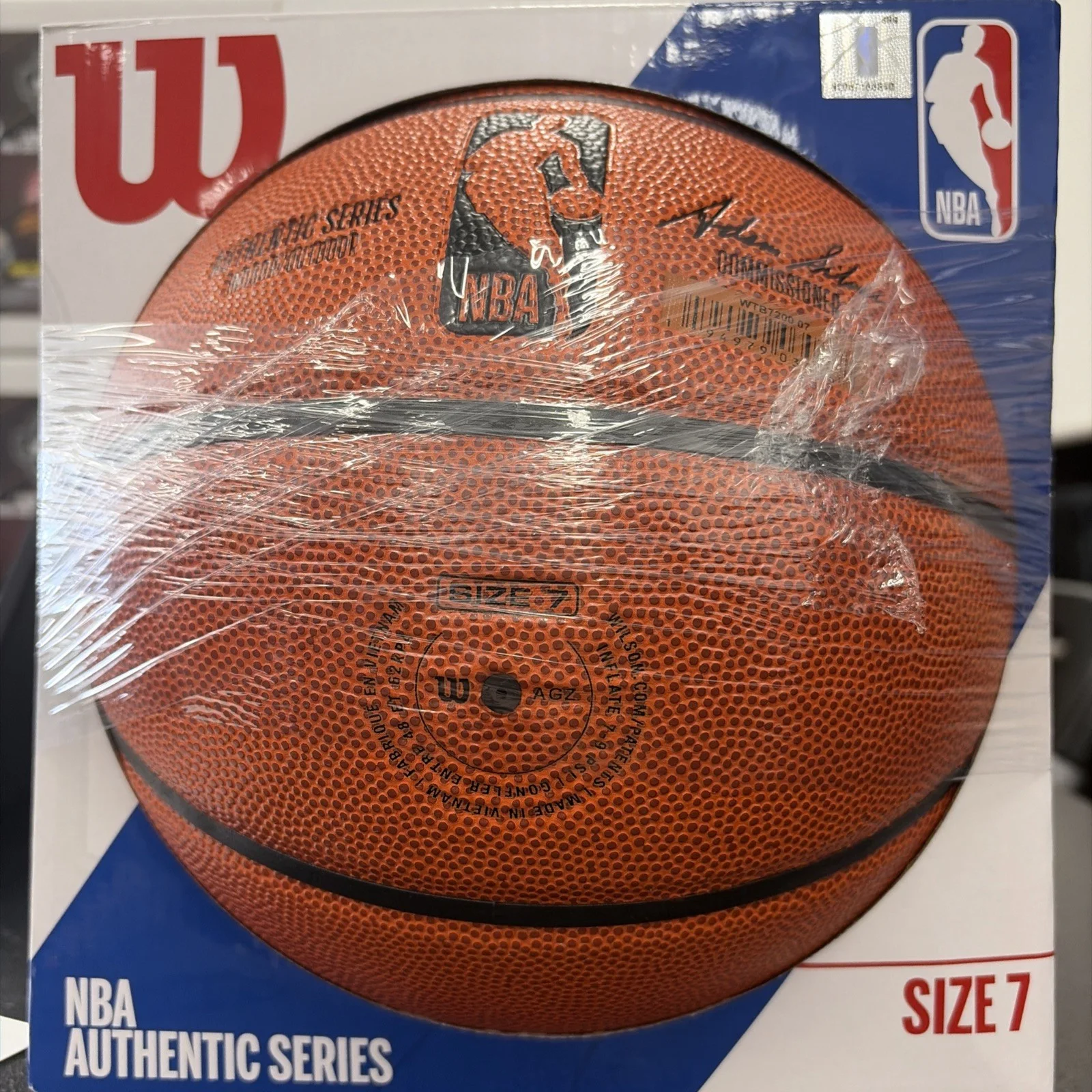 Josh Hart — Josh Hart Tristar Authentic Autographed Basketball Ball, image 2