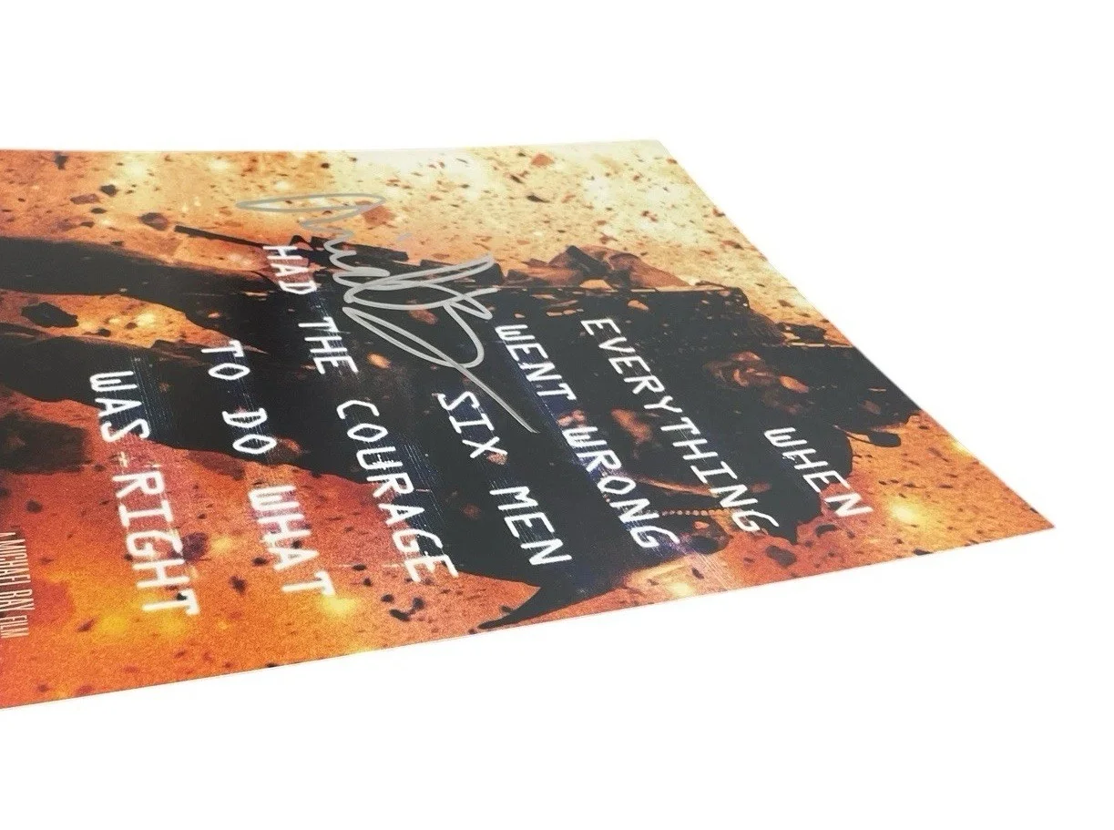 Michael Bay — MICHAEL BAY SIGNED AUTOGRAPH 12x18 13 HOURS BENGHAZI PHOTO POSTER PROOF JSA COA, изображение 5
