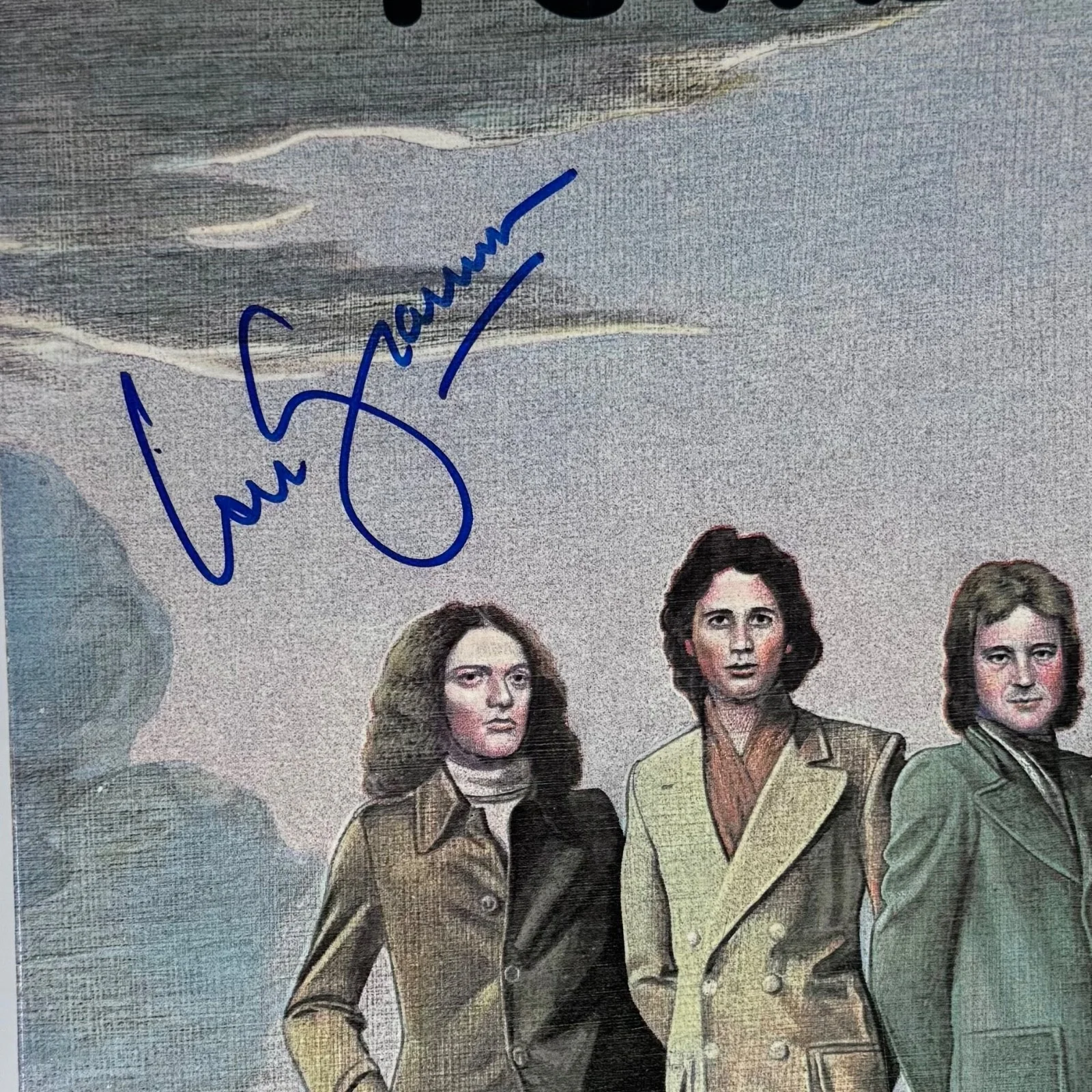 Lou Gramm FOREIGNER Signed Vinyl Record Album Self Titled LP Autograph JSA COA, image 2