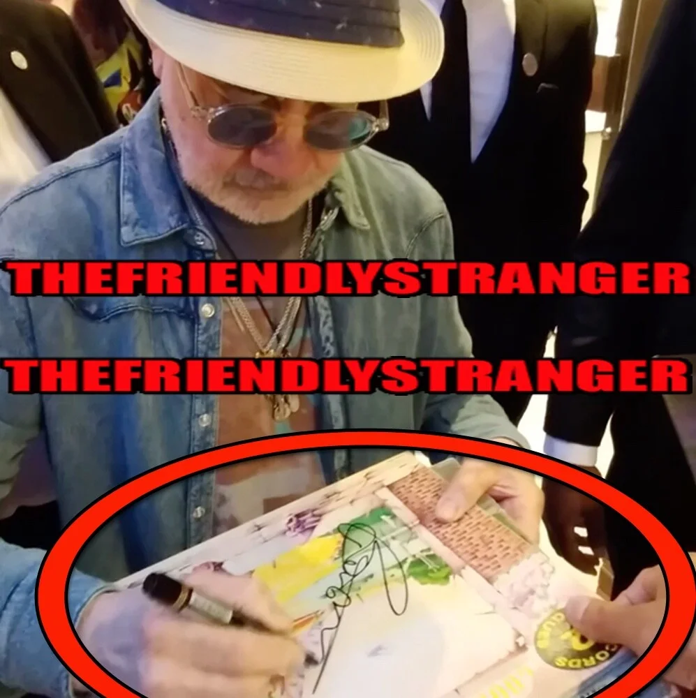 Bernie Taupin — Bernie Taupin signed ELTON JOHN "GOODBYE YELLOW BRICK ROAD" Vinyl Album JSA COA, изображение 4