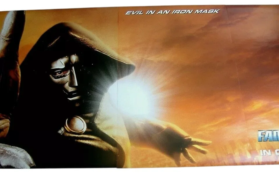 Fantastic Four (2005) Original D/S Movie Poster Set, Victor Von Doom, Dr Doom, изображение 3
