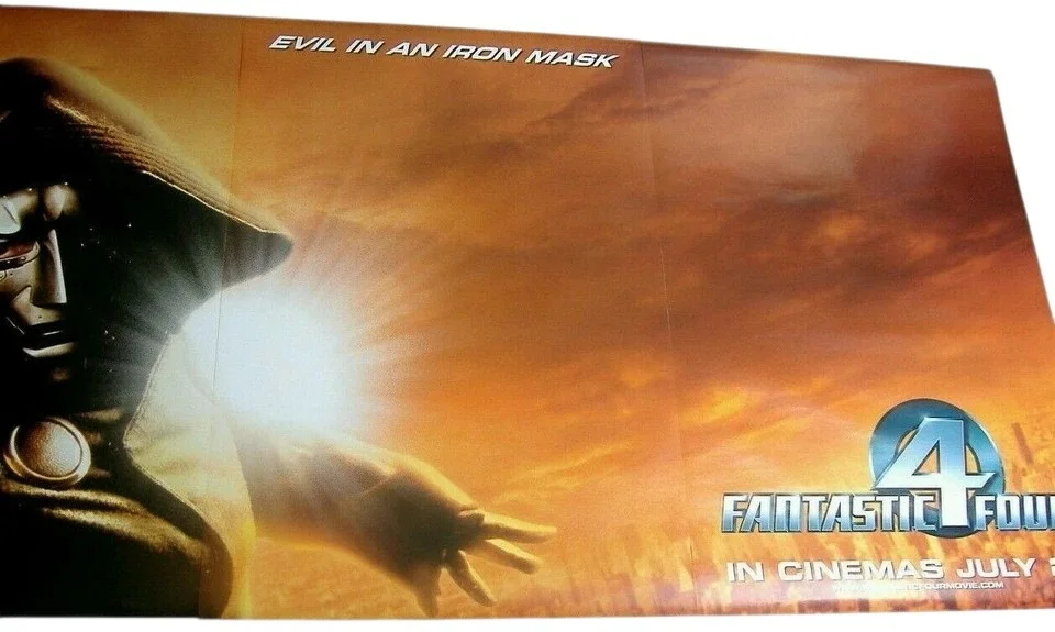 Fantastic Four (2005) Original D/S Movie Poster Set, Victor Von Doom, Dr Doom, изображение 4