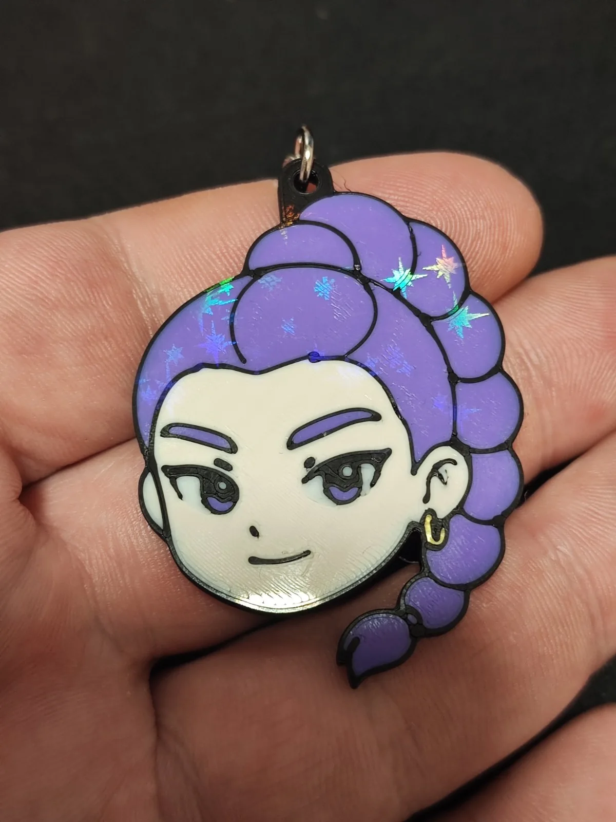 Rumi K-pop Demon Hunters, Huntrix Keyring, image 3