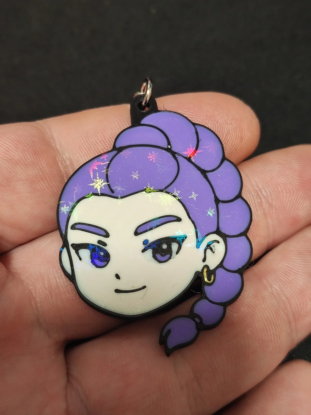 Rumi K-pop Demon Hunters, Huntrix Keyring, image 4