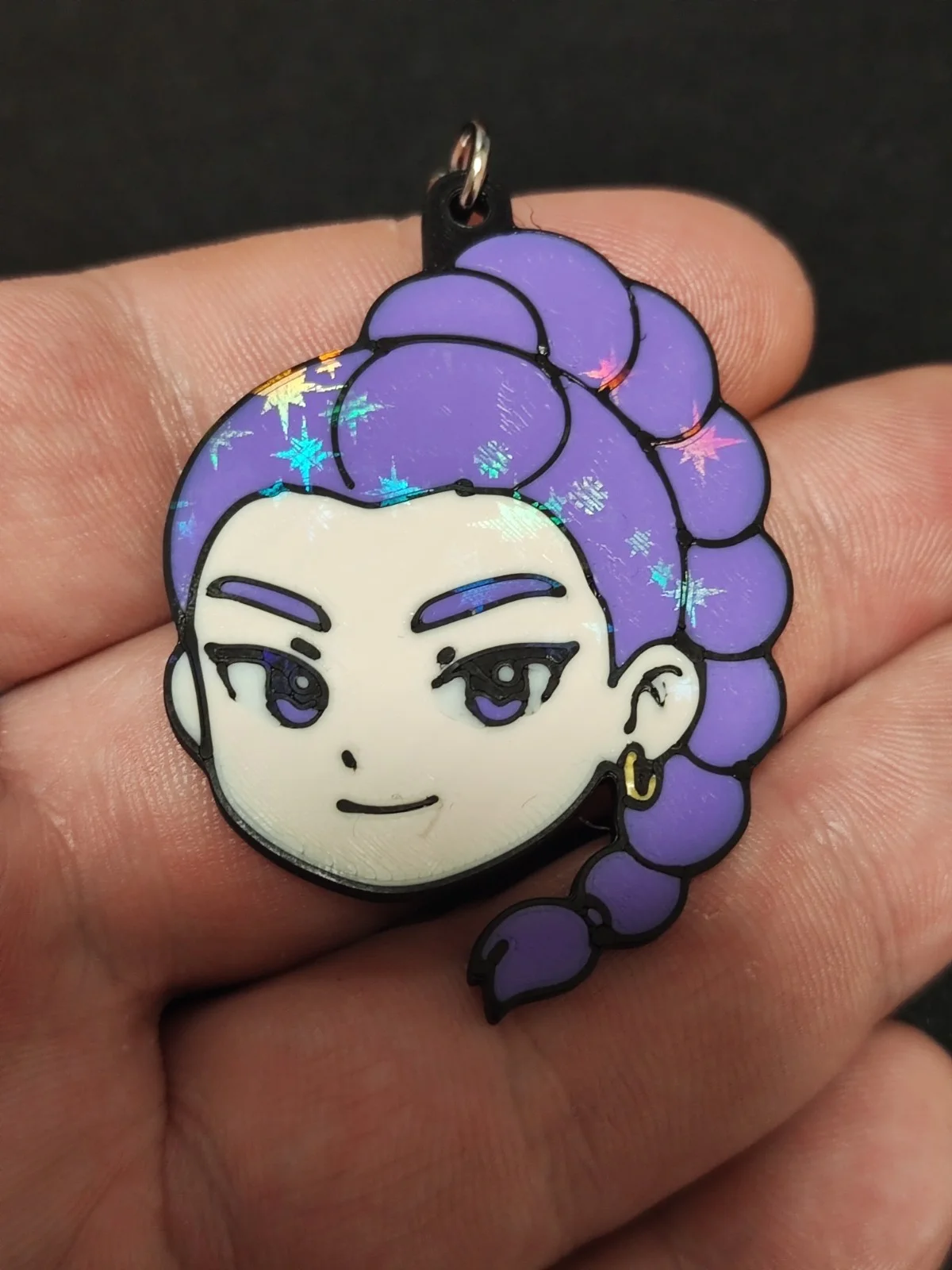 Rumi K-pop Demon Hunters, Huntrix Keyring, image 5