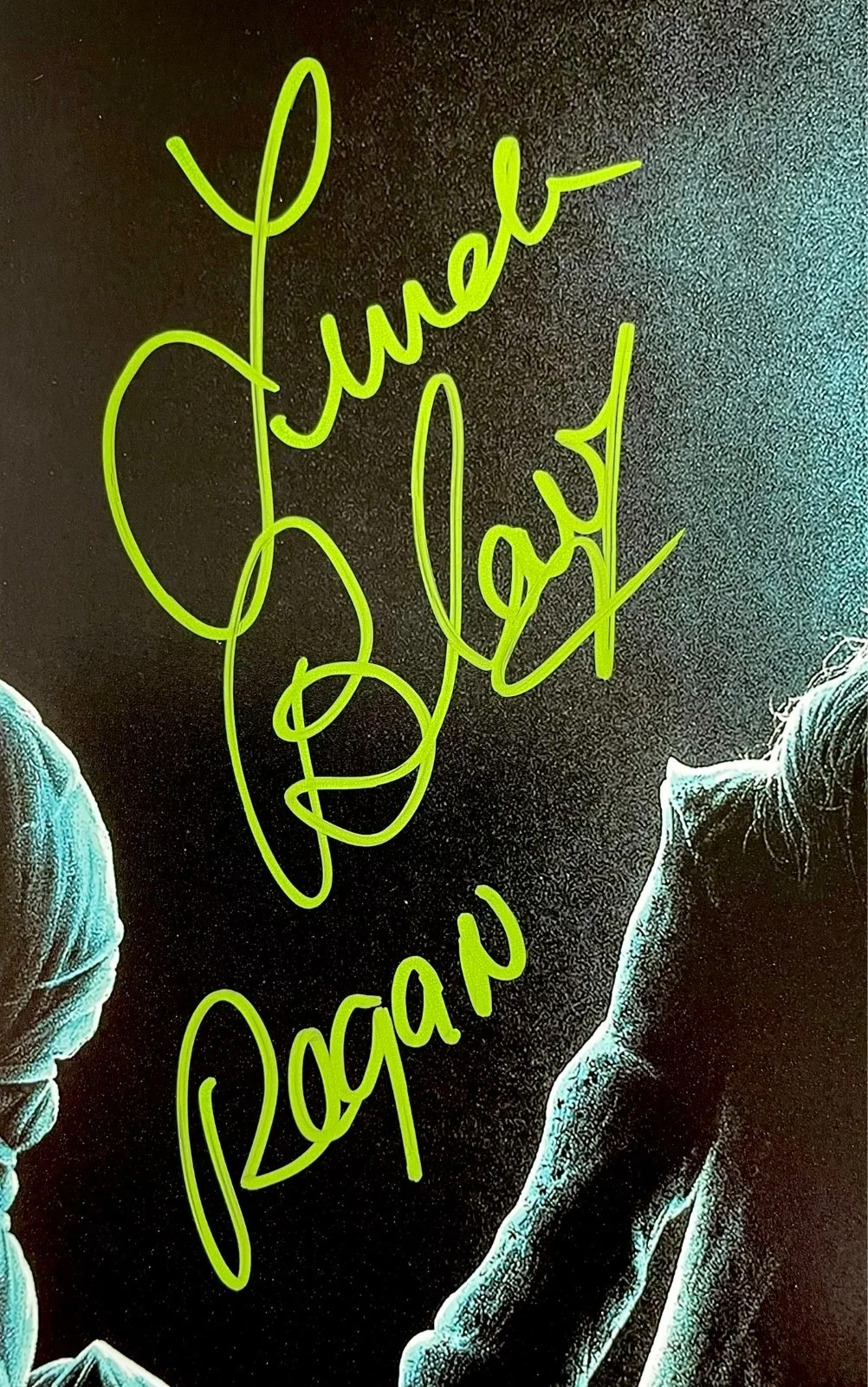 Linda Blair — Linda Blair Signed The Exorcist 11x17 Movie Poster Authentic Autograph JSA COA, изображение 2