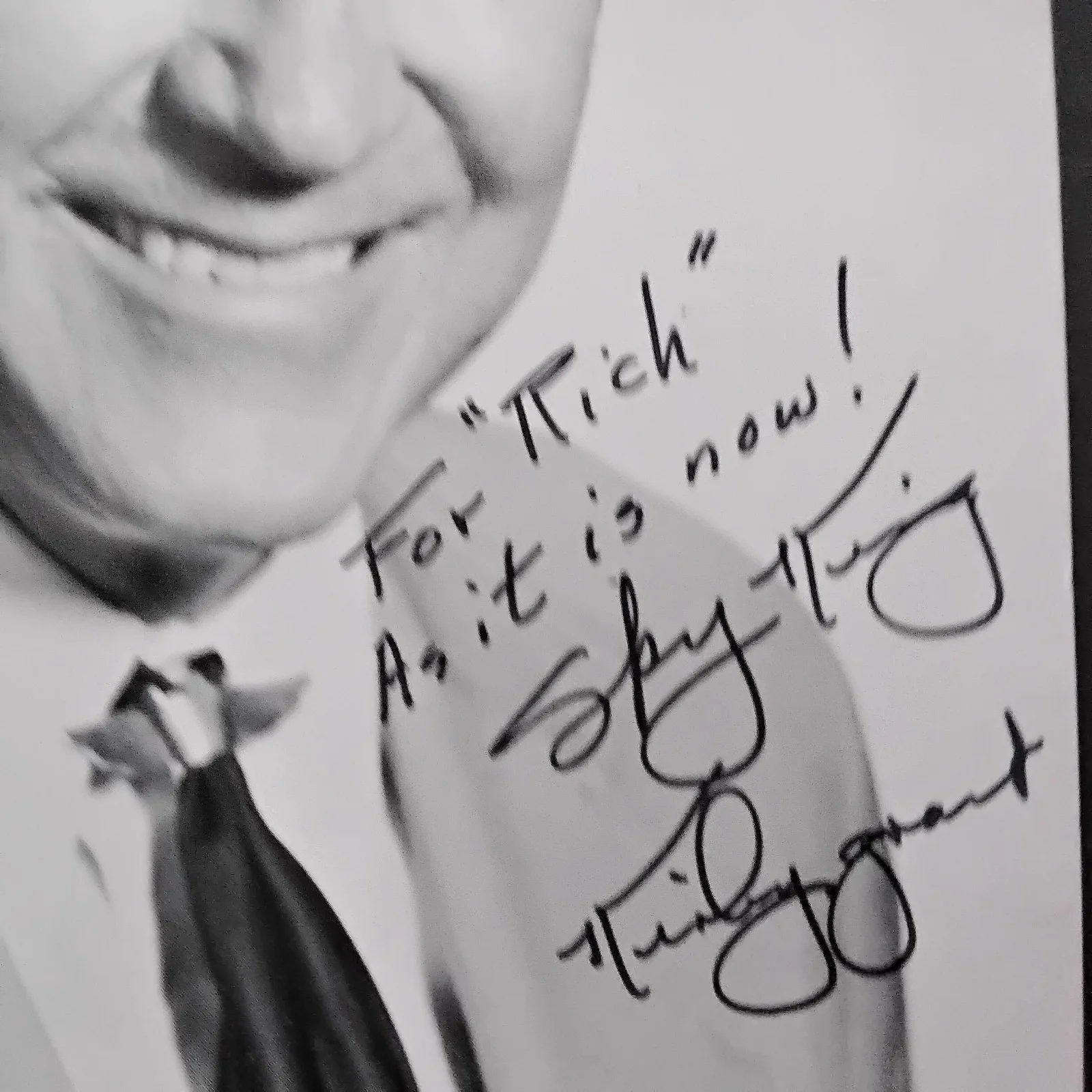 Kirby Grant Signed Photo 40s Movie TV Actor Bullet Code 3 Mesquiteers Sky King, изображение 4