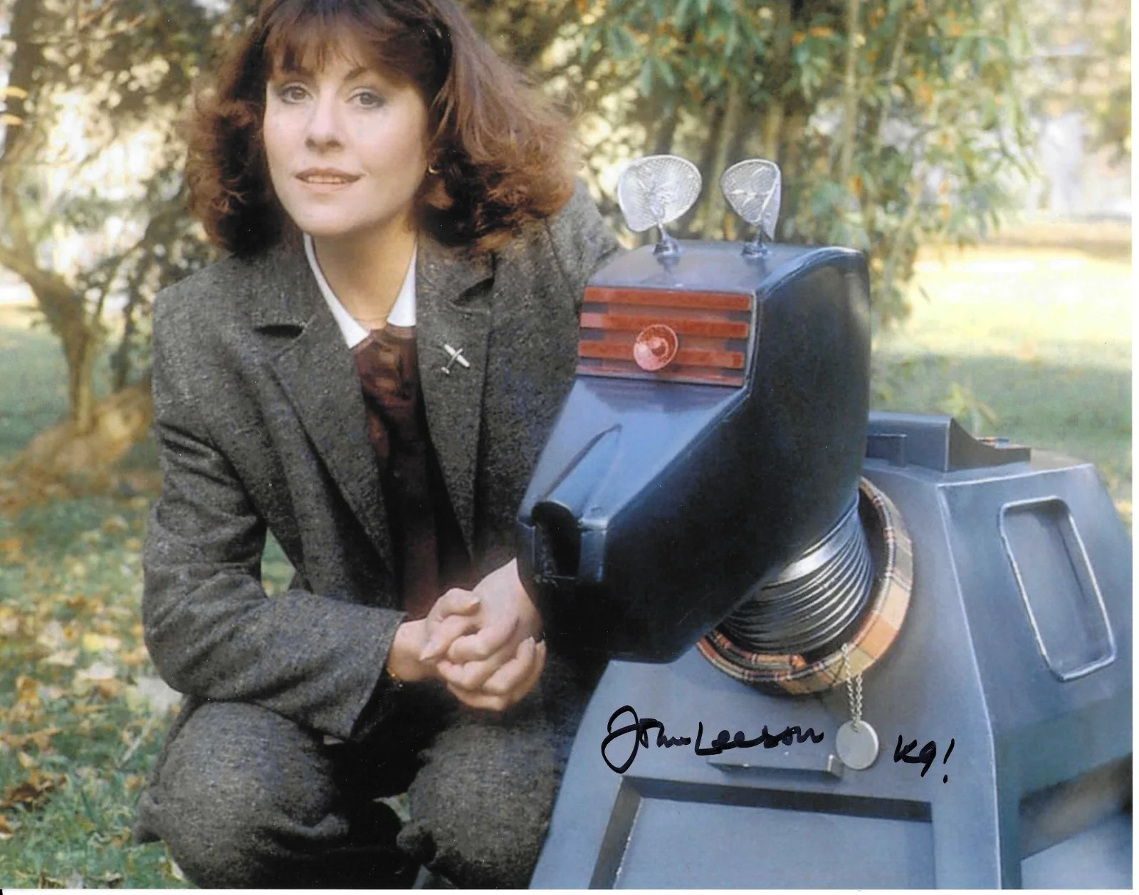 lot of seven DR WHO SIGNED IMAGES ... 8x10 each with COA, image 2