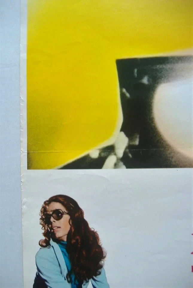 The Lady in the Car with Glasses and a Gun (1970) Japanese B2 Cinema Poster, изображение 3