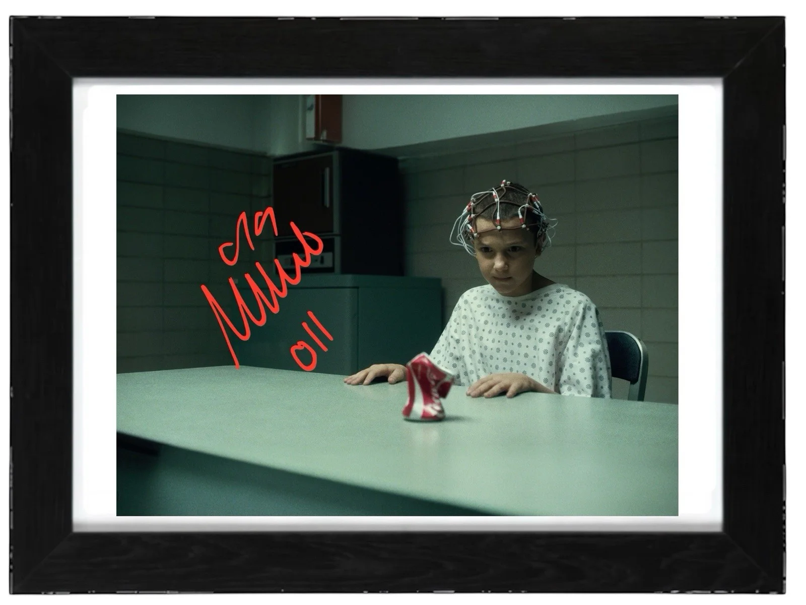 Millie Bobby Brown Signed Autograph PHOTO Pre Print 6x4/A4/ Framed, изображение 2