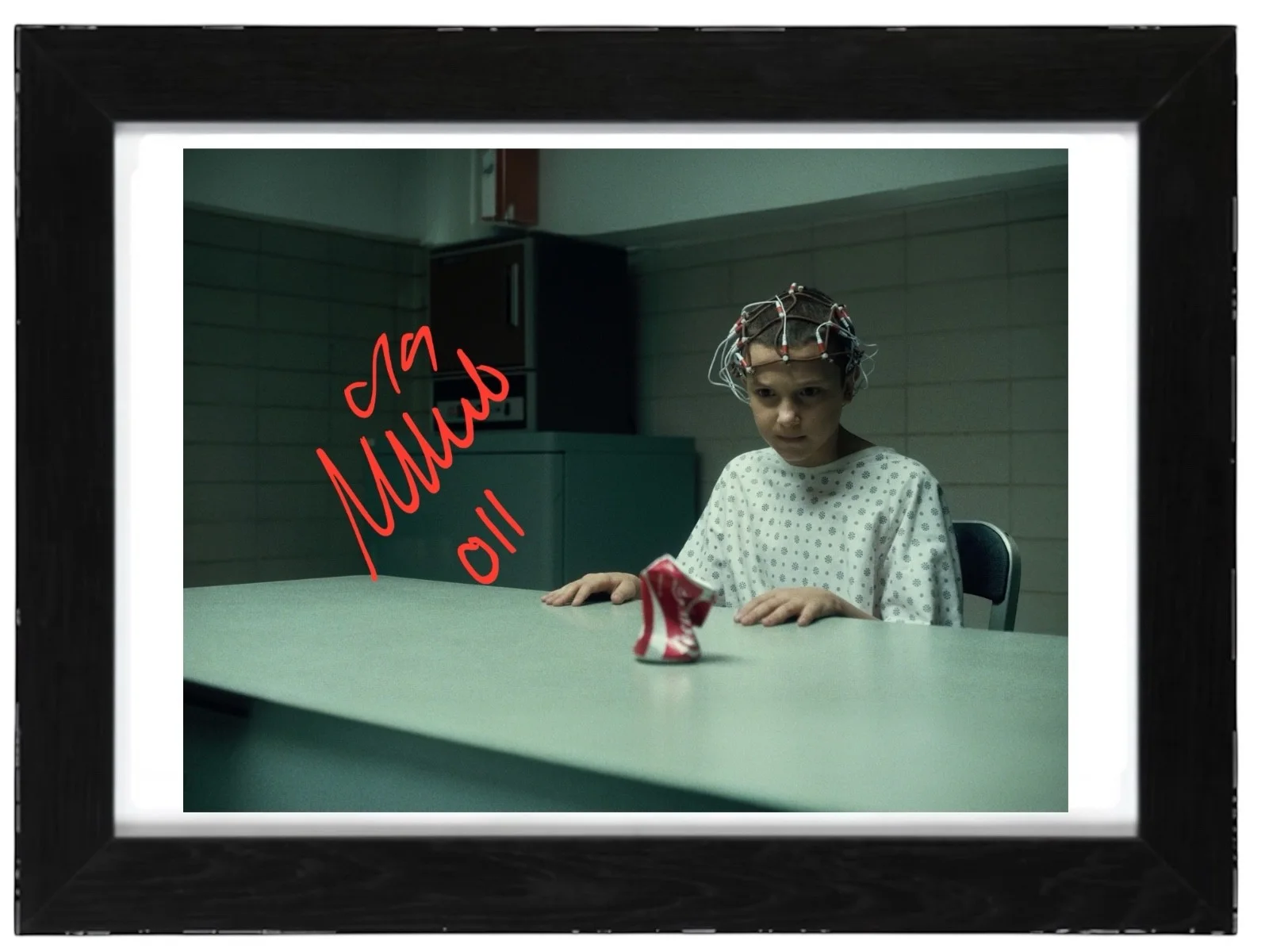 Millie Bobby Brown Signed Autograph PHOTO Pre Print 6x4/A4/ Framed, изображение 3