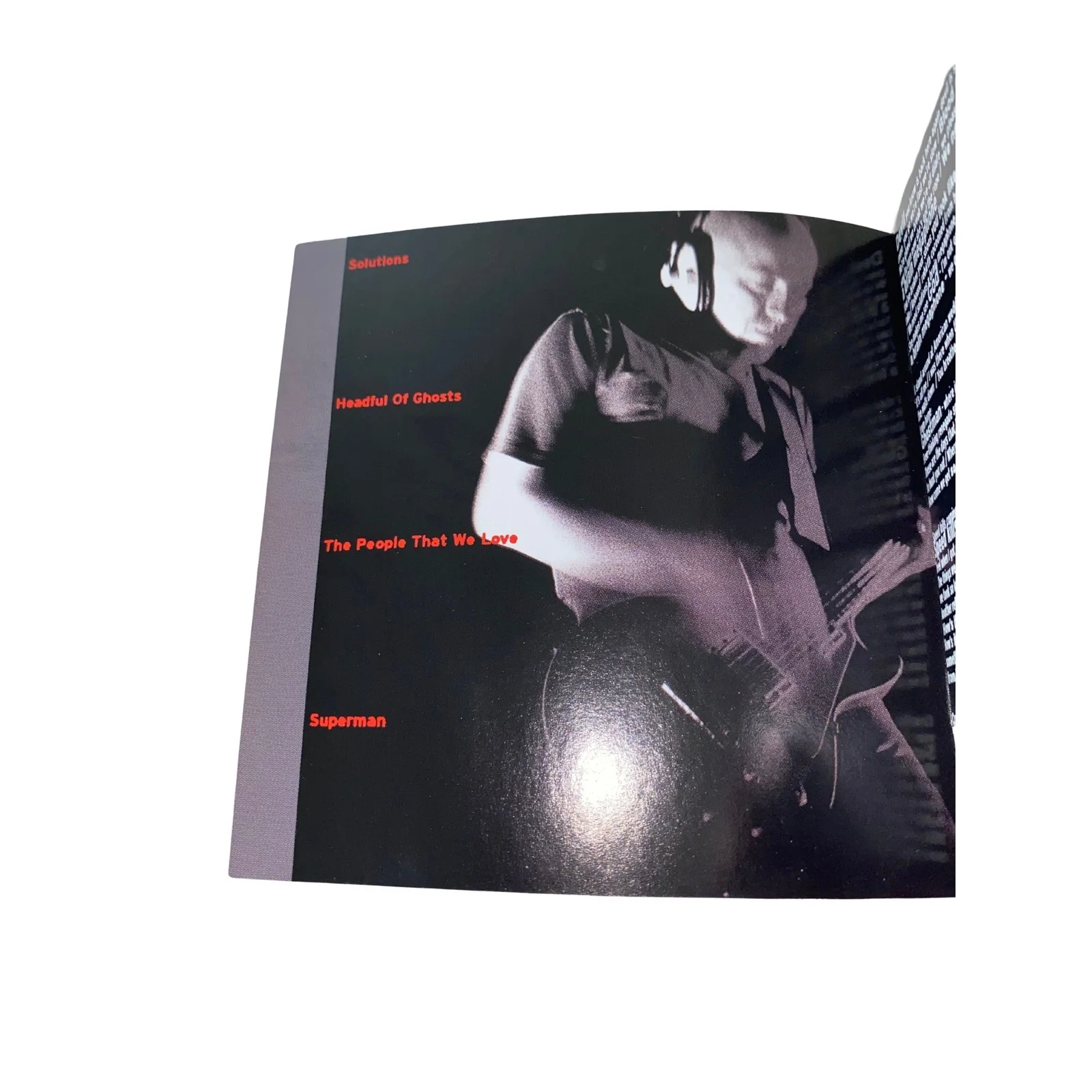 Bush Golden State CD Booklet & Back Cover Only – No CD No Jewel Case, image 4