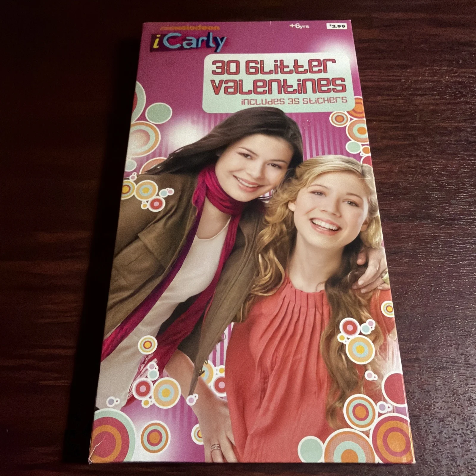 Vtg iCarly Valentines Day Cards 30 Carly & Sam Miranda Cosgrove Jennette McCurdy, изображение 2
