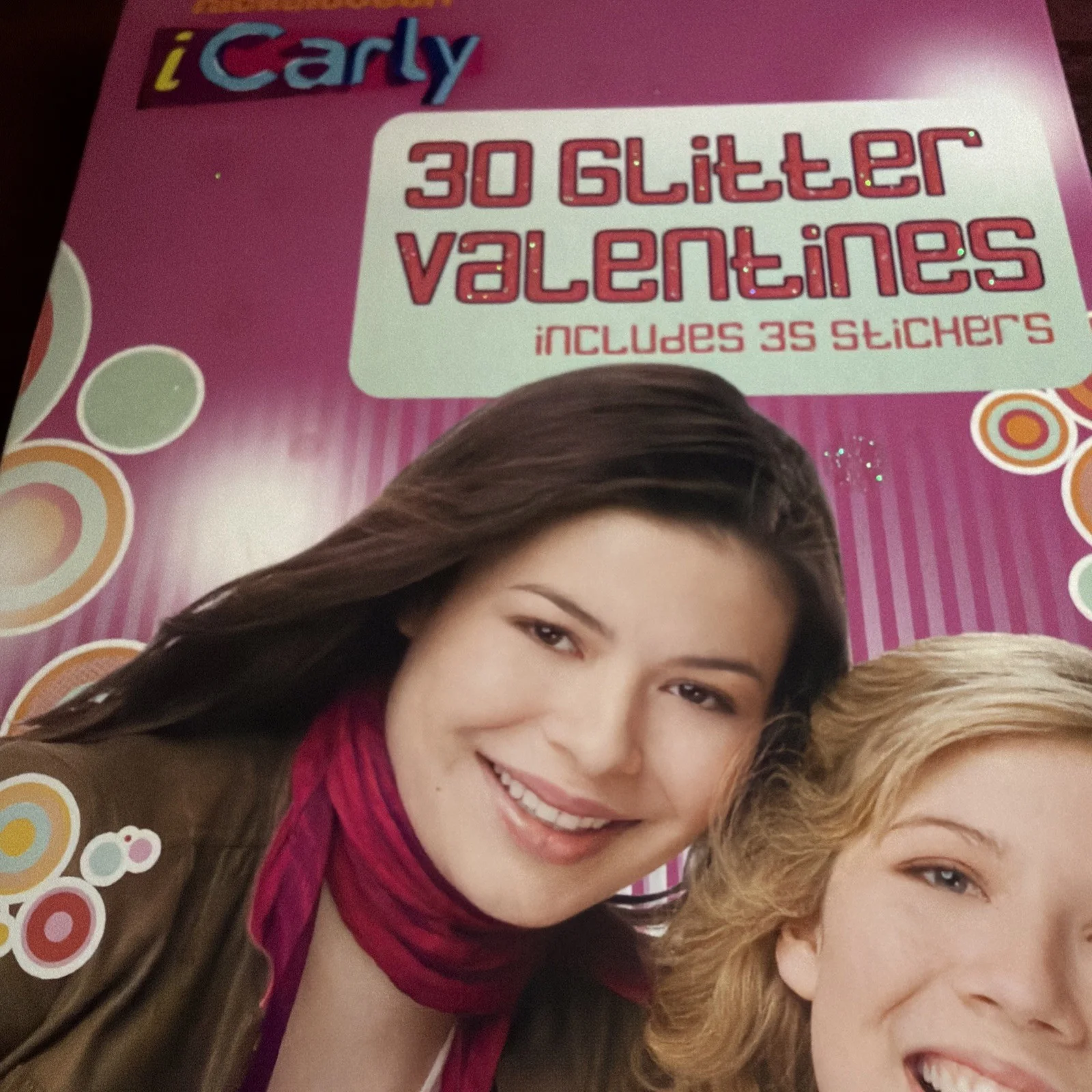 Vtg iCarly Valentines Day Cards 30 Carly & Sam Miranda Cosgrove Jennette McCurdy, изображение 3