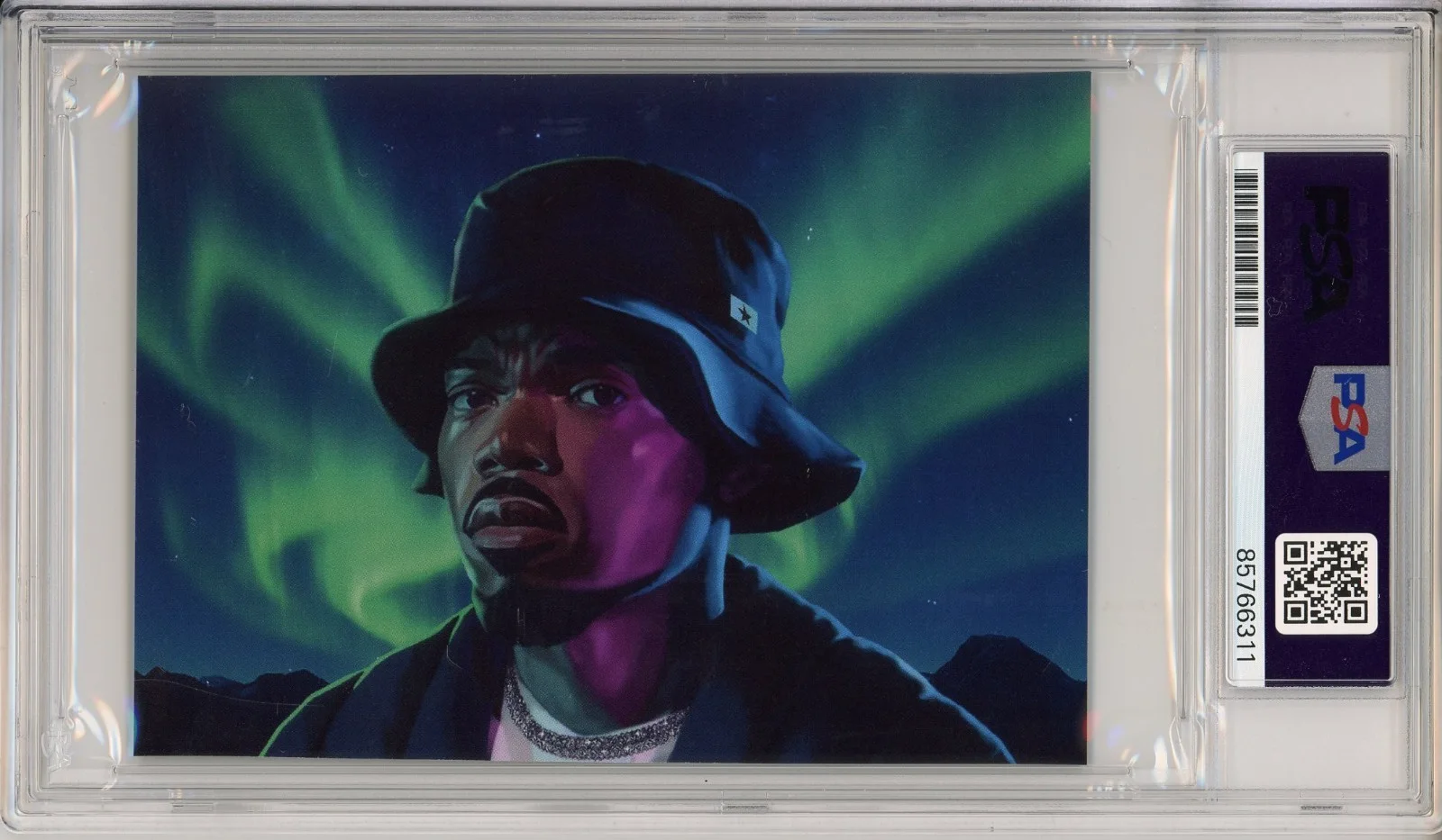 Taylor Swift — CHANCE THE RAPPER SIGNED ALBUM COVER CUT PSA DNA COA CERTIFIED AUTOGRAPH, image 2