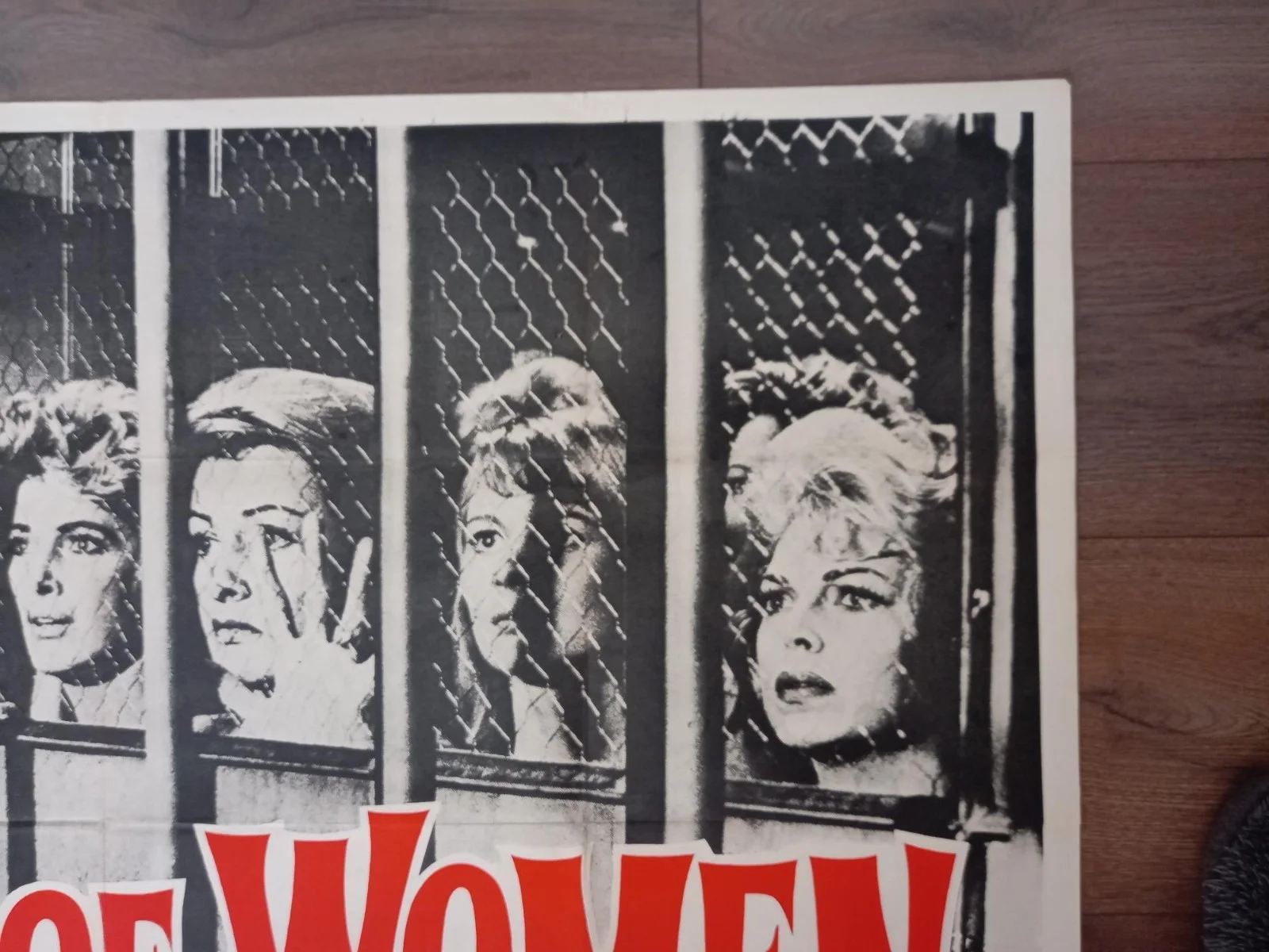 HOUSE OF WOMEN 1962 BRITISH QUAD POSTER SHIRLEY KNIGHT ANDREW DUGGAN, изображение 5