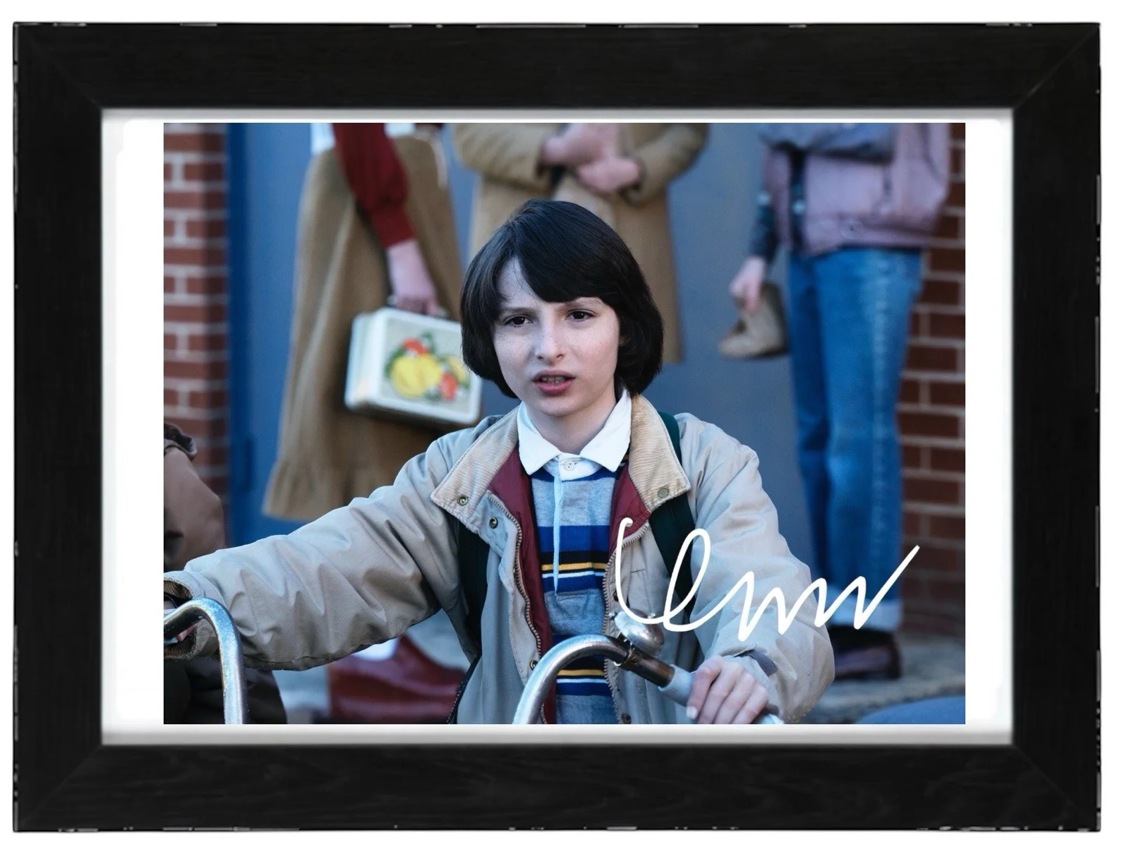 Finn Wolfhard Signed Autograph PHOTO Pre Print 6x4/A4/ Framed Stranger Things, изображение 2