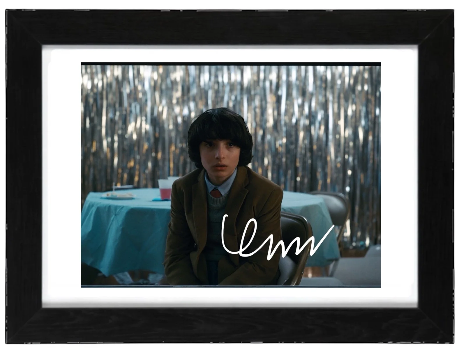 Finn Wolfhard Signed Autograph PHOTO Pre Print 6x4/A4/ Framed Stranger Things, изображение 3