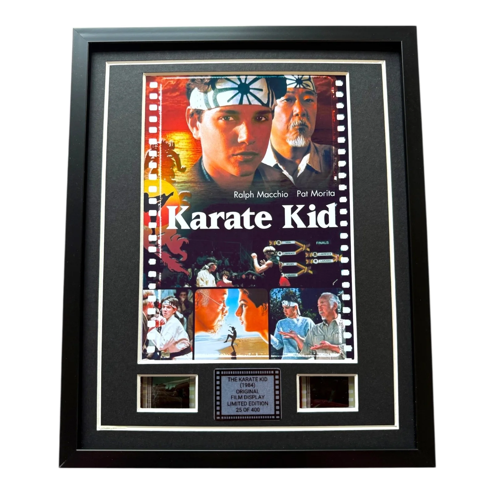 KARATE KID (1984) FRAMED ORIGINAL FILM CELLS MOVIE MEMORABILIA INCLUDES COA, изображение 2
