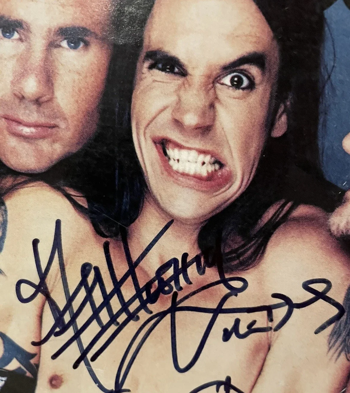 Red Hot Chili Peppers Signed x3 Rolling Stone Magazine 1995 Kiedis Flea JSA COA, изображение 4