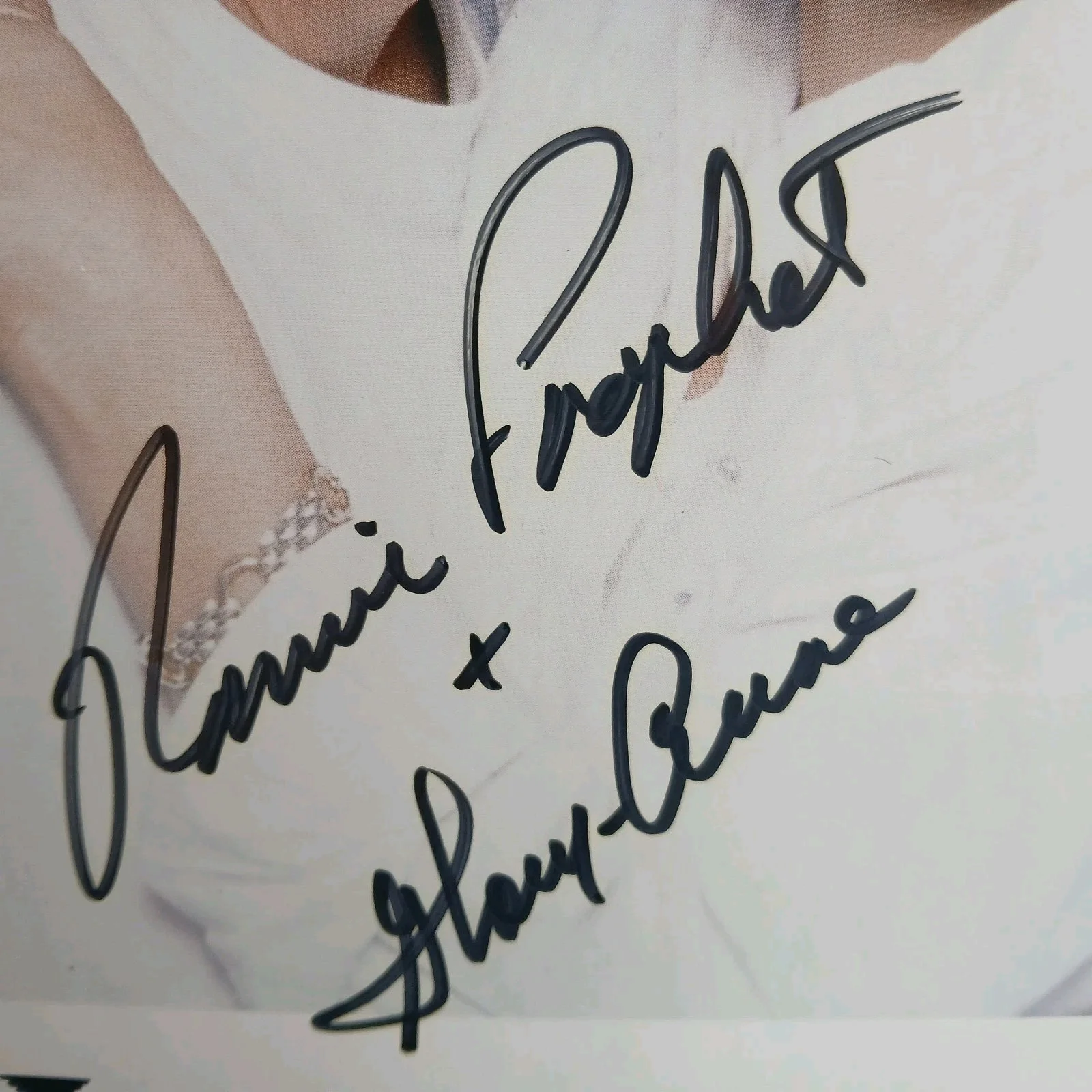 Ronnie Prophet & Glory-Anne Signed 8x10 Picture BMG Singers, image 4