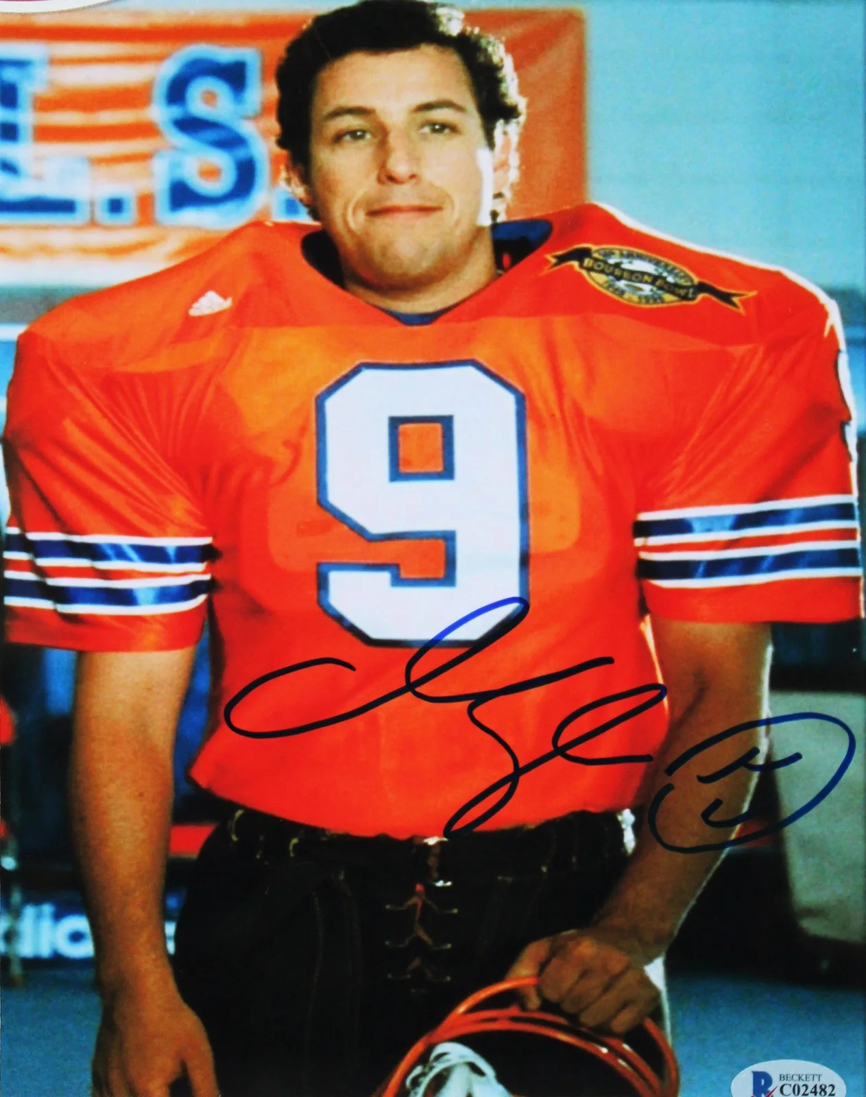 Adam Sandler, Henry Winkler, Kathy Bates, Fairuza Balk — The Waterboy (4) Sandler, Winkler, Bates & Balk Signed Framed Display BAS LOA, изображение 2