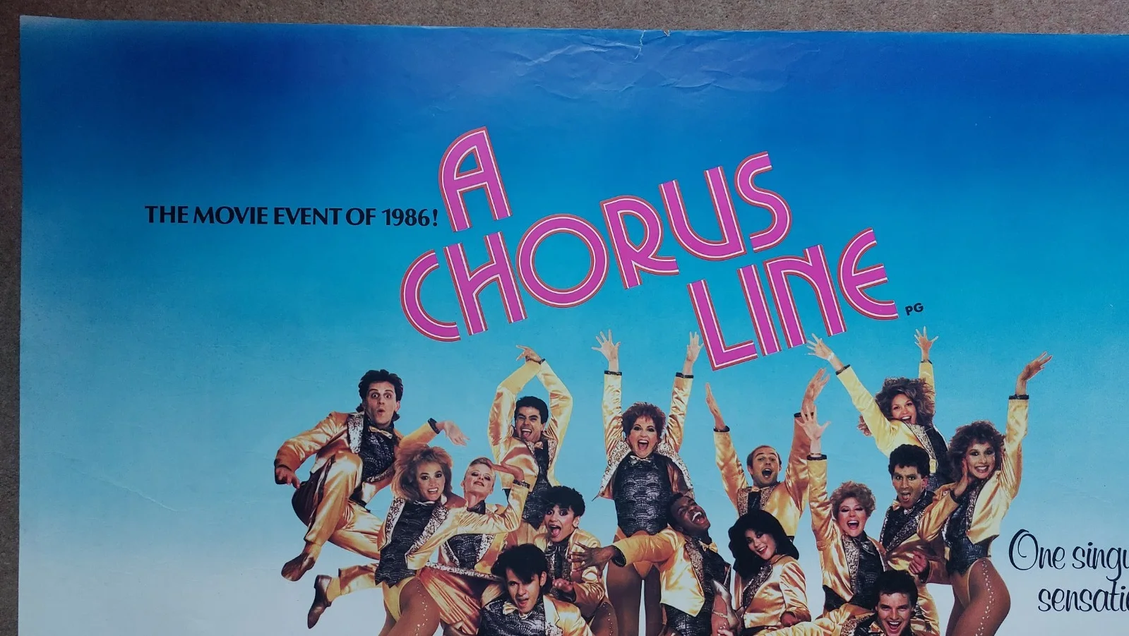 A Chorus Line Original UK Quad Poster, image 2