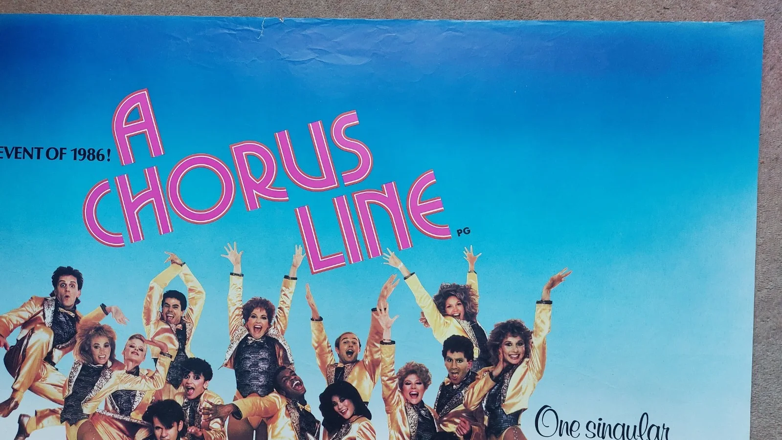 A Chorus Line Original UK Quad Poster, image 5