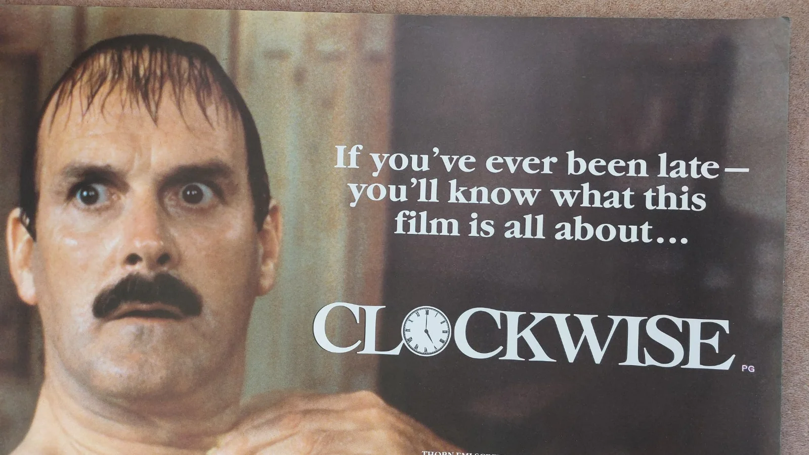 Clockwise Original UK Quad Poster, изображение 5