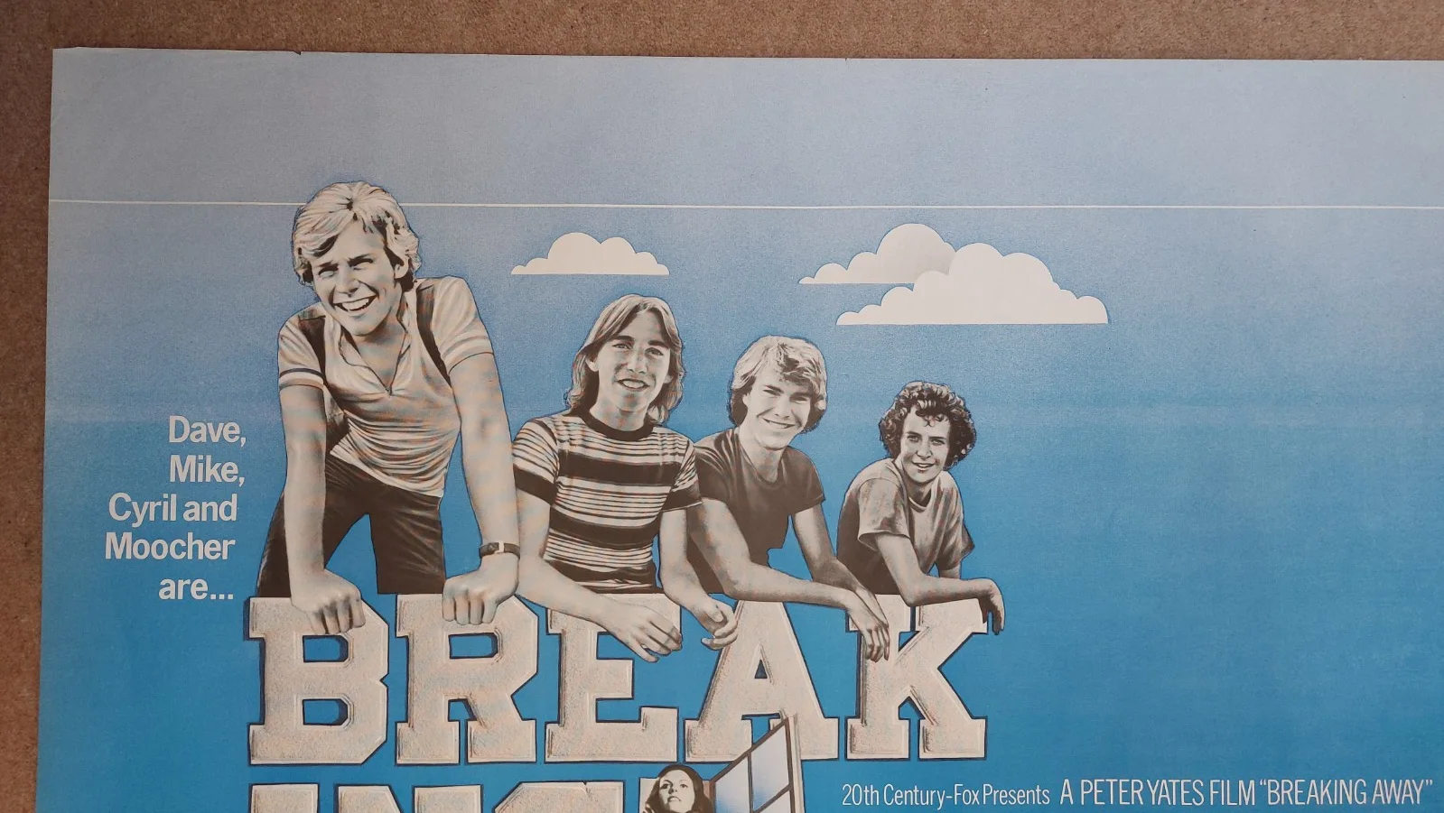 Breaking Away Original UK Quad Poster, image 2