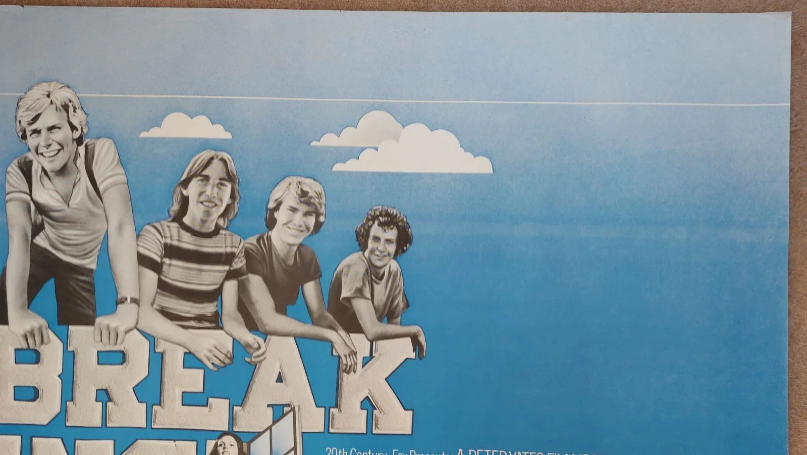Breaking Away Original UK Quad Poster, image 5