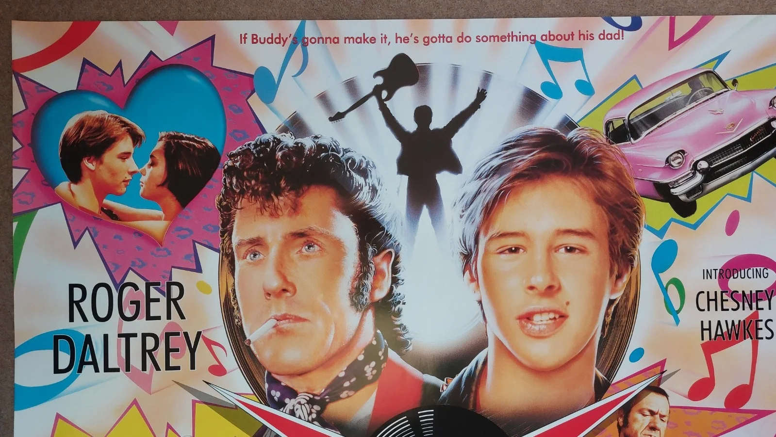 Buddy's Song Original UK Quad Poster, image 2