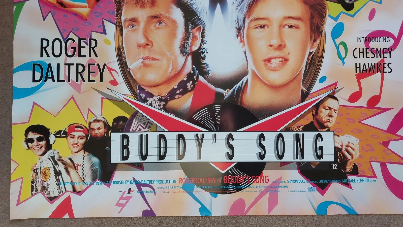 Buddy's Song Original UK Quad Poster, image 3