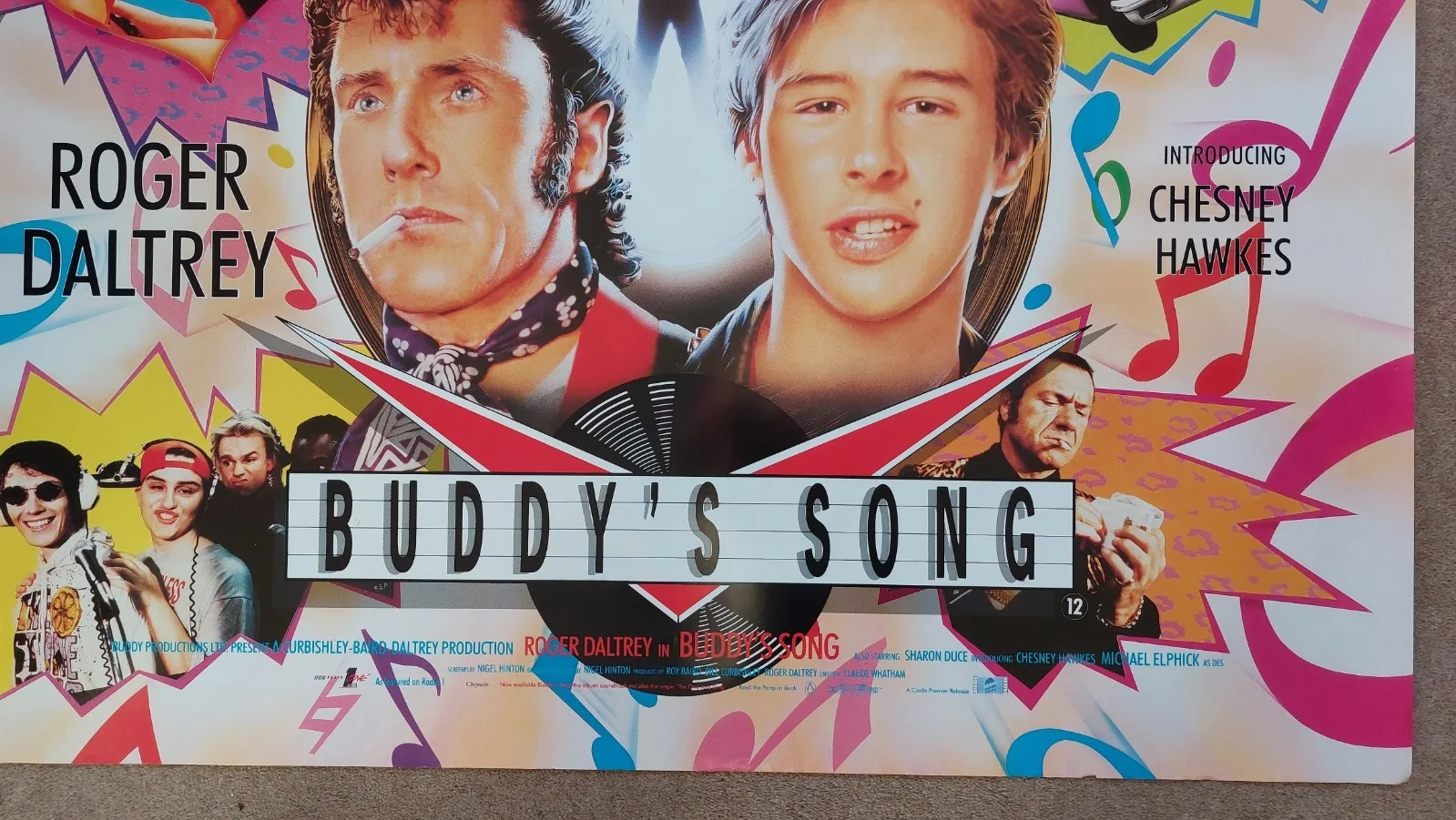 Buddy's Song Original UK Quad Poster, image 4