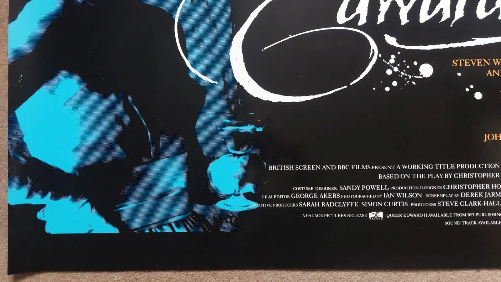 Edward II Original UK Quad Poster, image 3