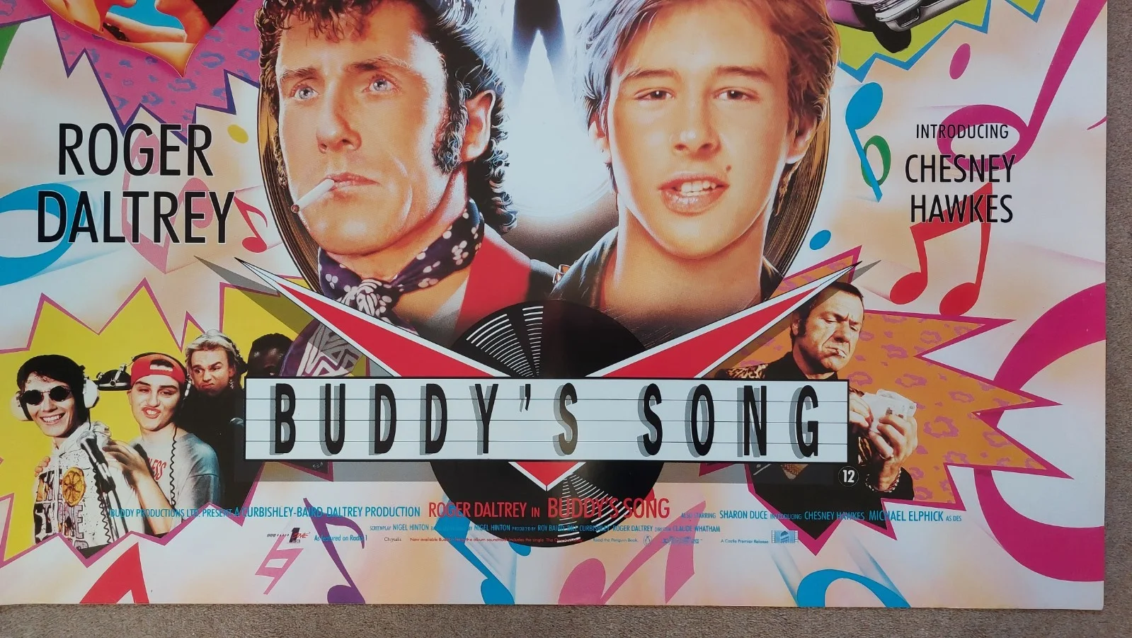 Buddy's Song Original UK Quad Poster, image 4