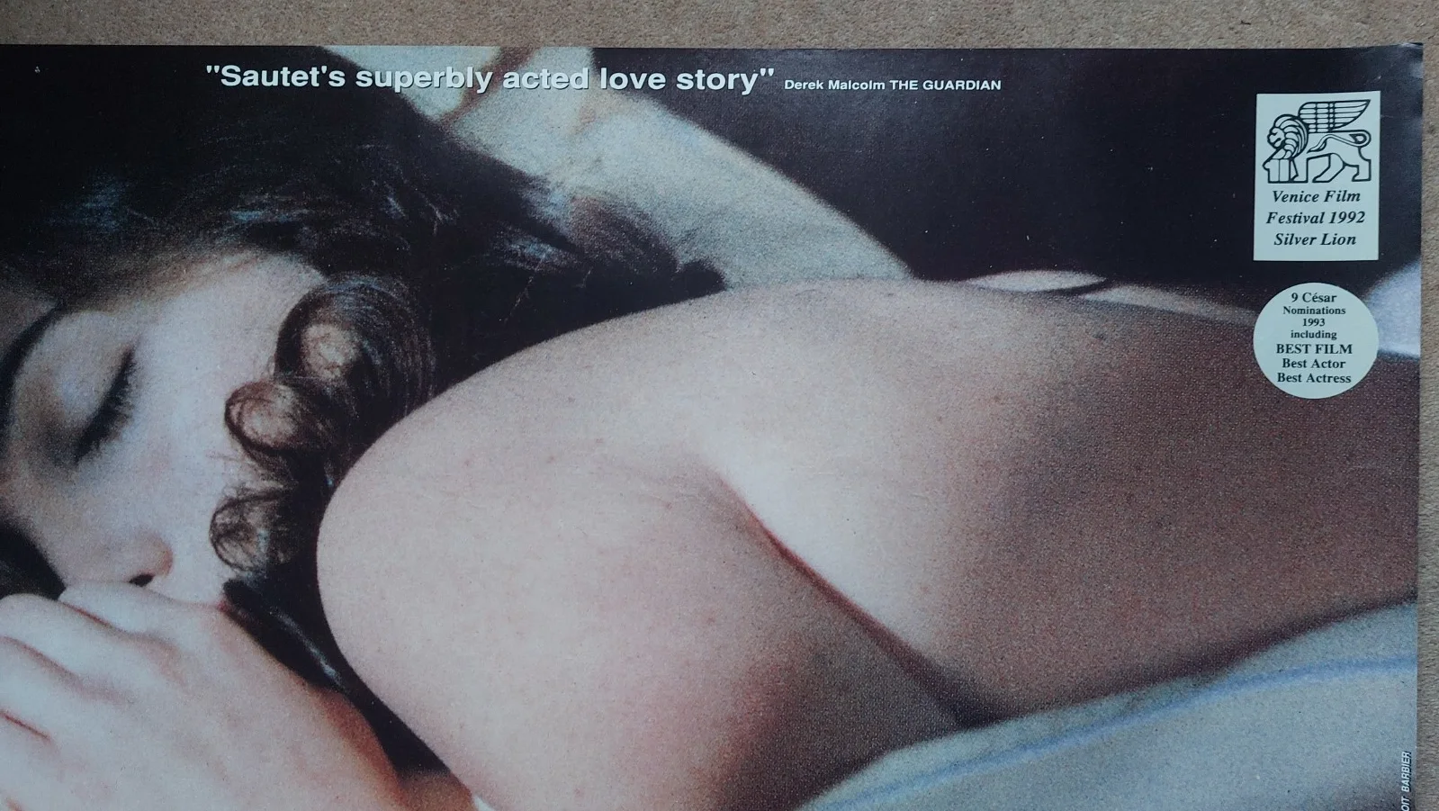 Un Coeur en Hiver (A Heart in Winter) Original UK Quad Poster, изображение 5