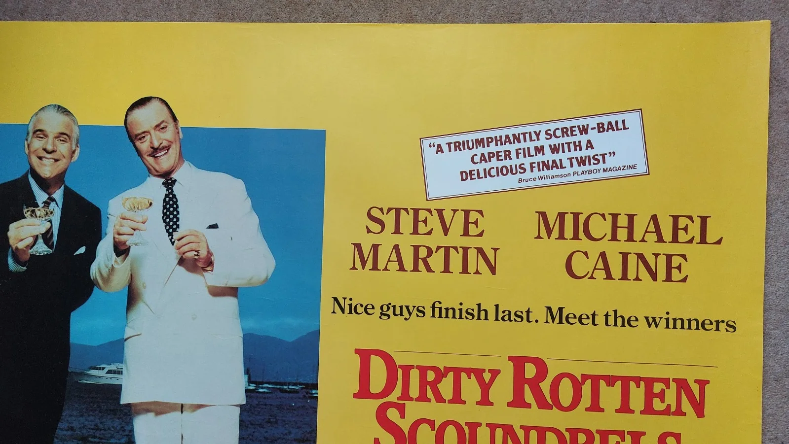 Dirty Rotten Scoundrels Original UK Quad Poster, image 5