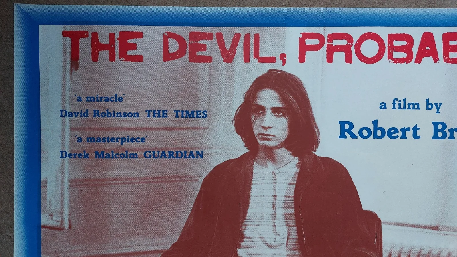 The Devil Probably Original UK Quad Poster, image 3
