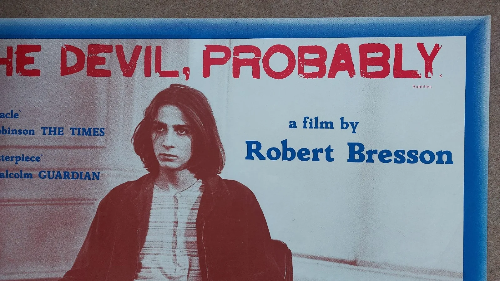 The Devil Probably Original UK Quad Poster, image 5
