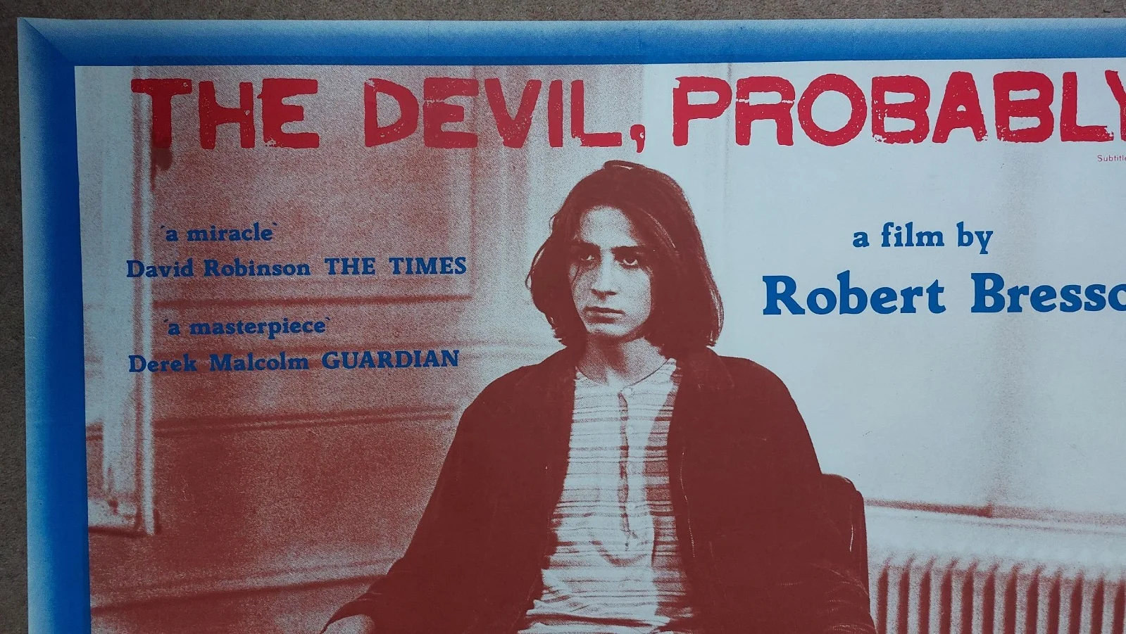 The Devil Probably Original UK Quad Poster, image 2