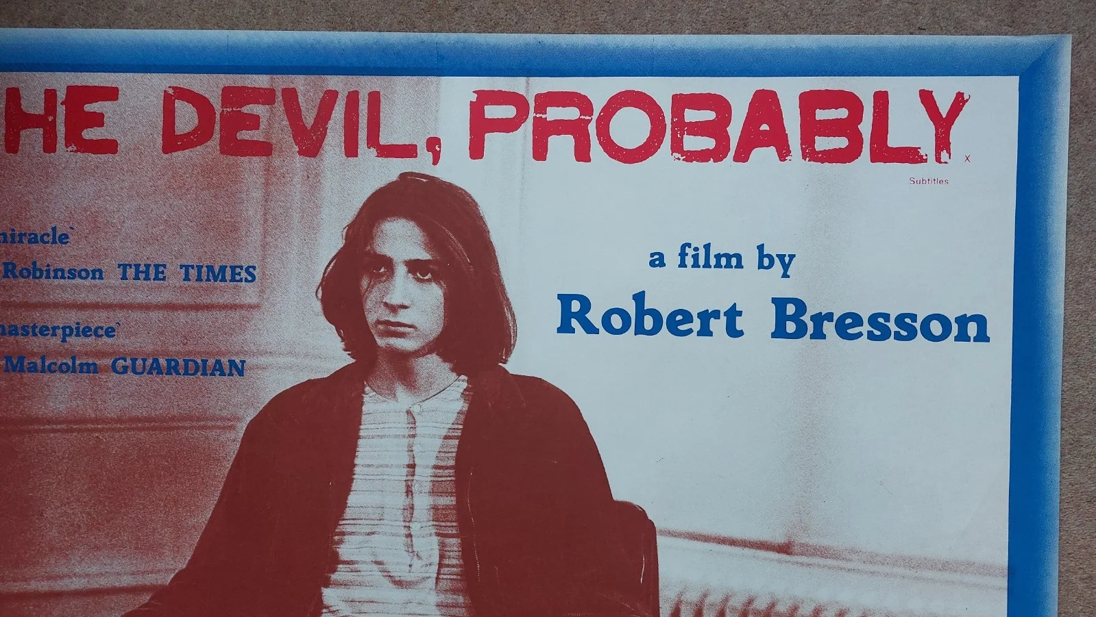 The Devil Probably Original UK Quad Poster, image 5