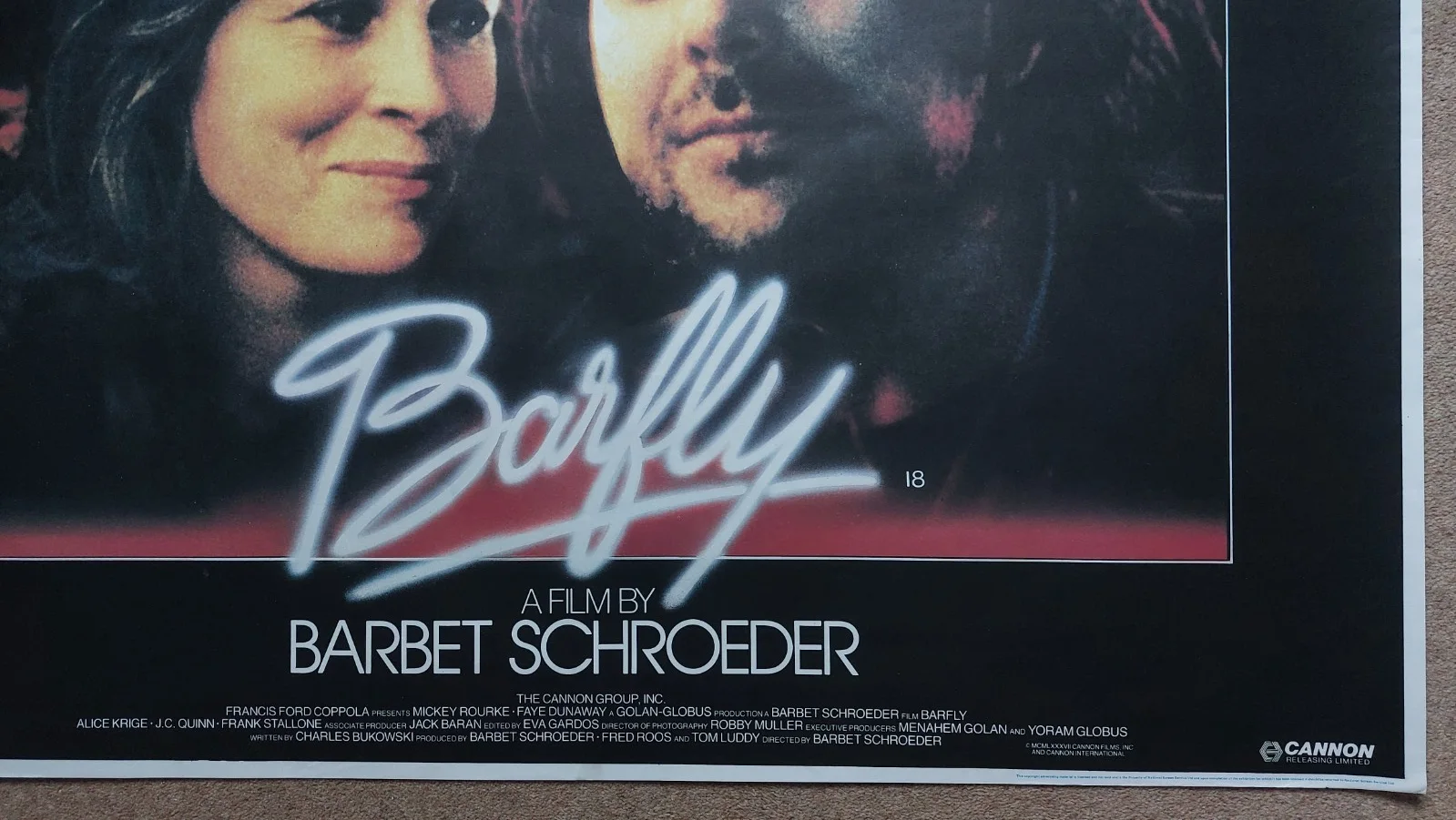 Barfly Original UK Quad Poster, image 4