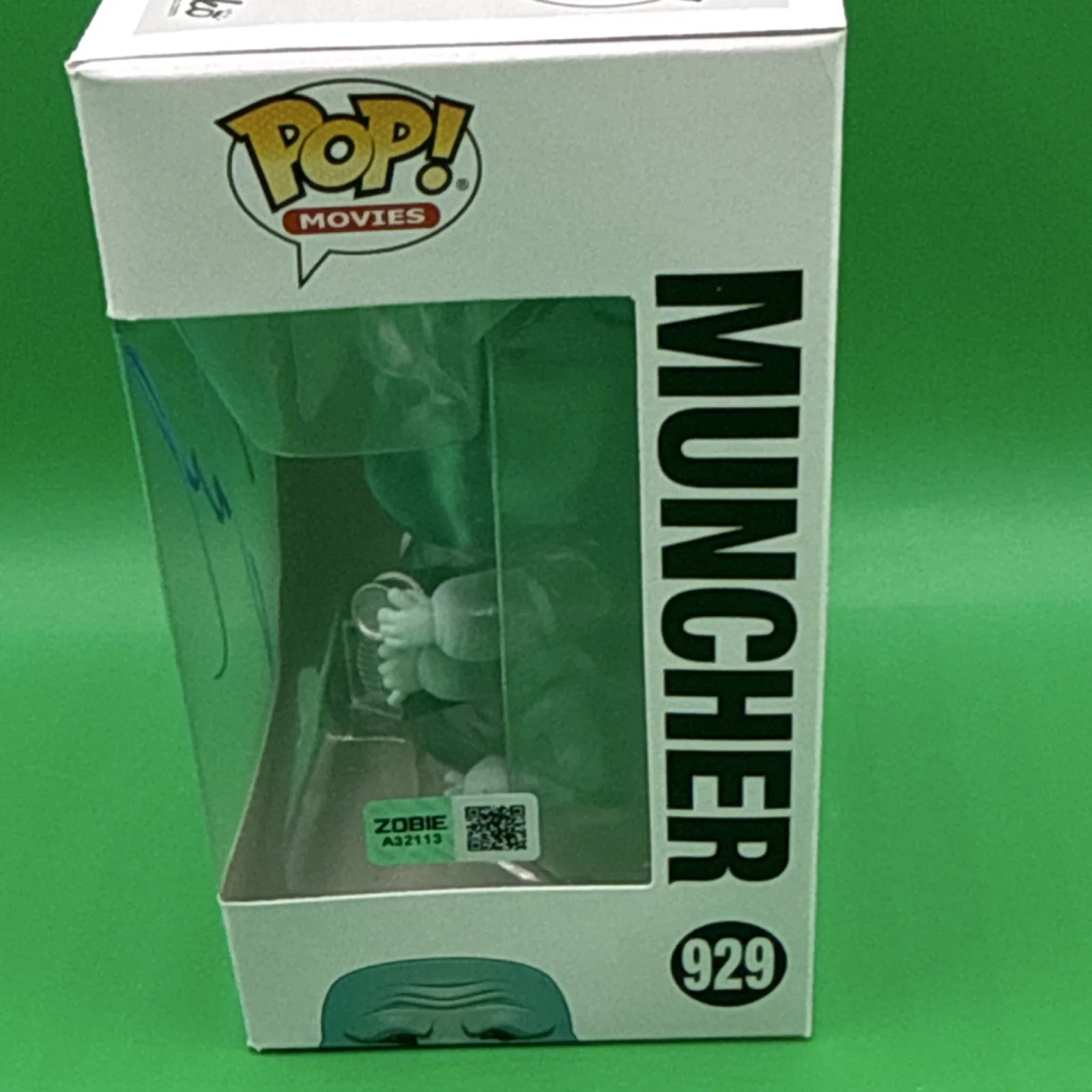 Funko Pop Ghostbusters Afterlife Muncher #929 Signed by Josh Gad, image 3