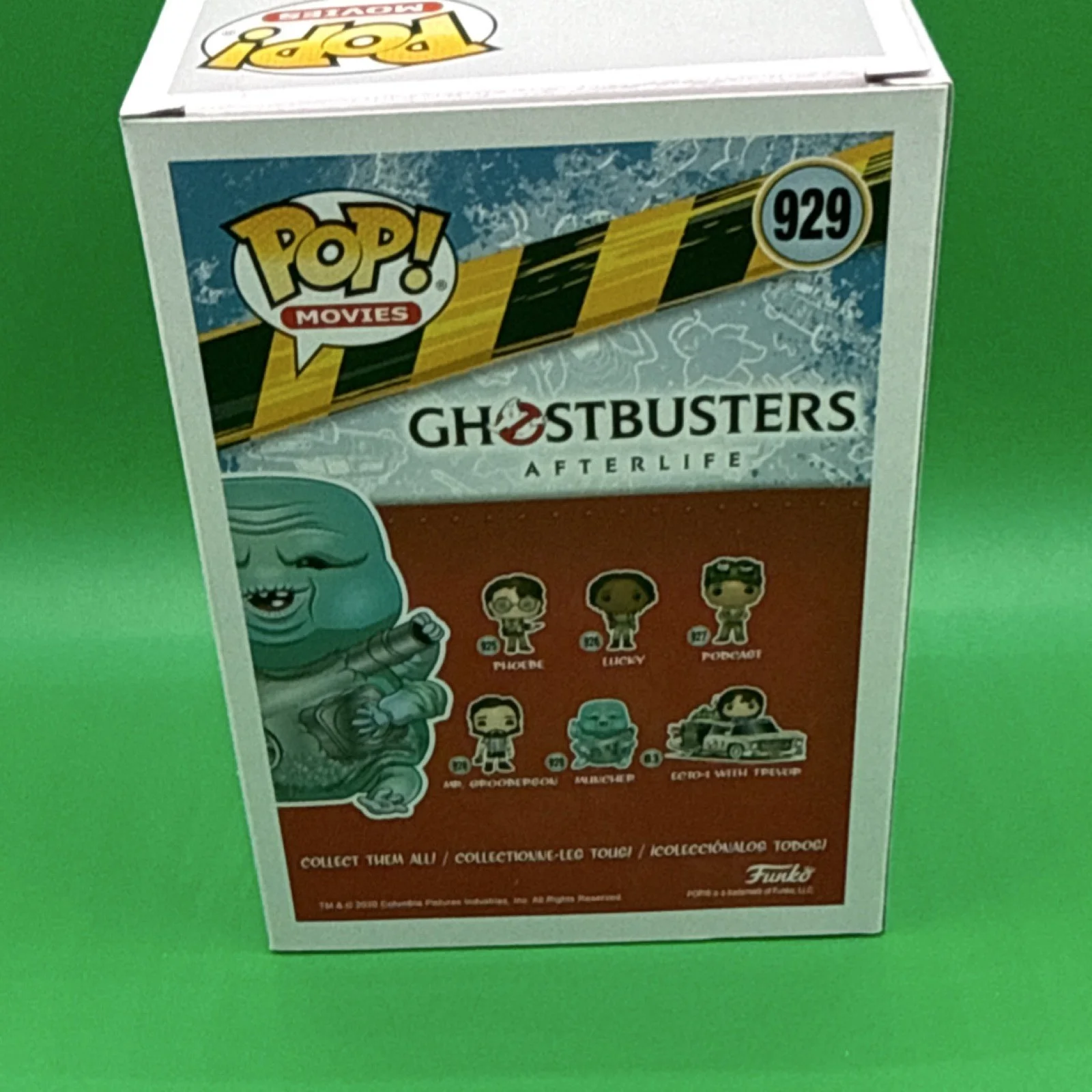 Funko Pop Ghostbusters Afterlife Muncher #929 Signed by Josh Gad, image 5