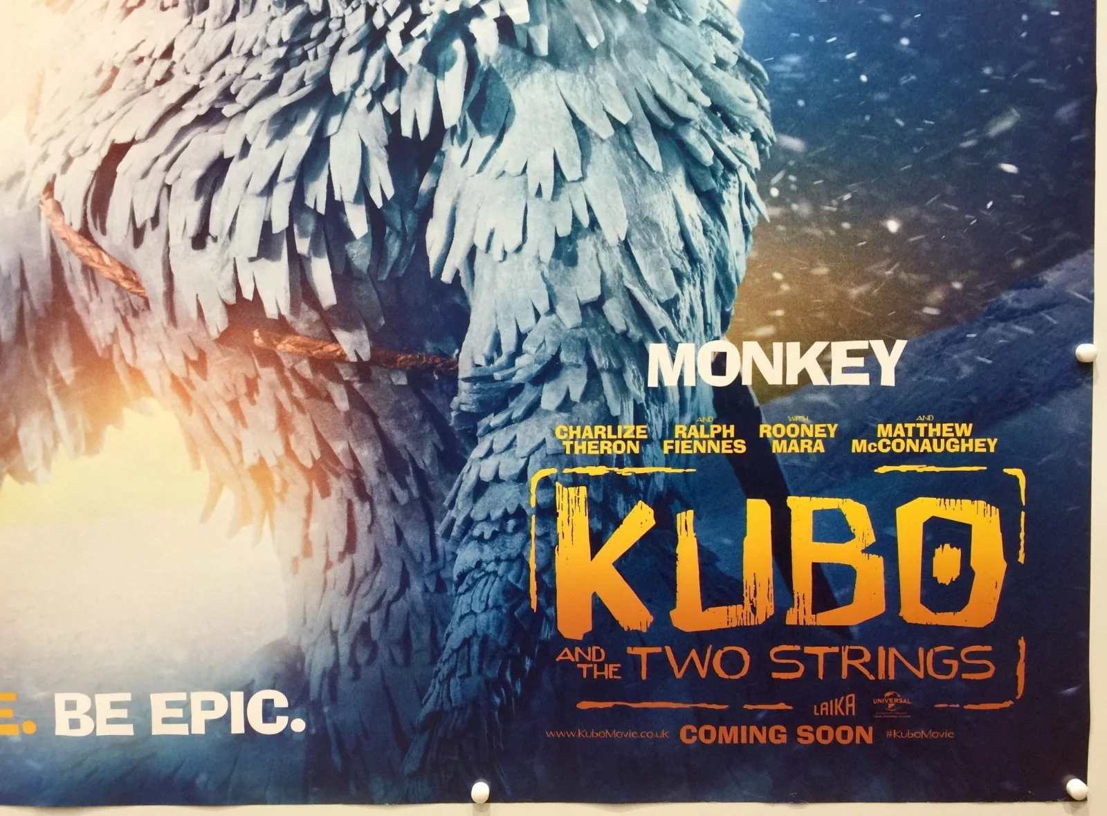 Kubo and the Two Strings set of 4 UK Quad Movie Posters, изображение 2