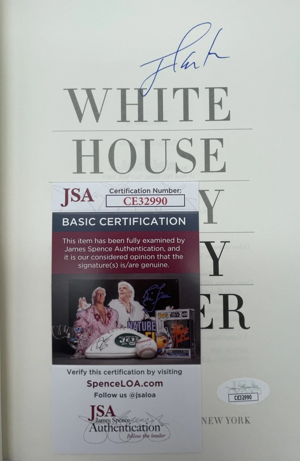 Jimmy Carter U.S. President Signed/Auto "White House Diary" Book JSA 205441, изображение 3
