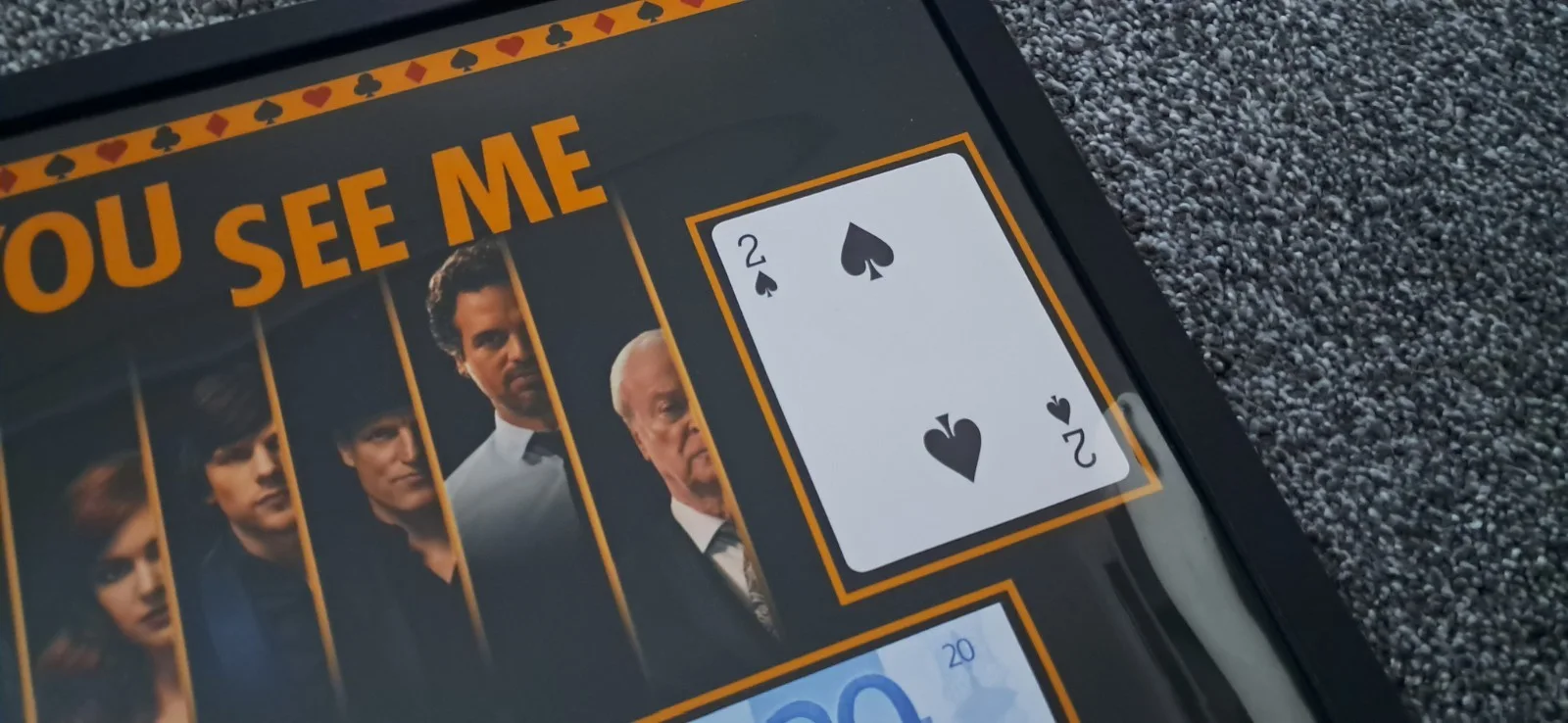 Now You See Me (2013) - Production Used/Made Money & Card Prop - A3 Display, image 4