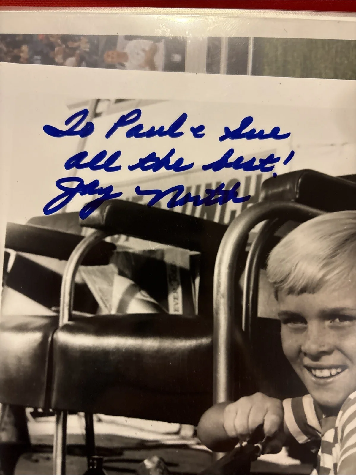 Jay North — Jay North DENNIS THE MENACE Original signed 8X10 Photo, image 3