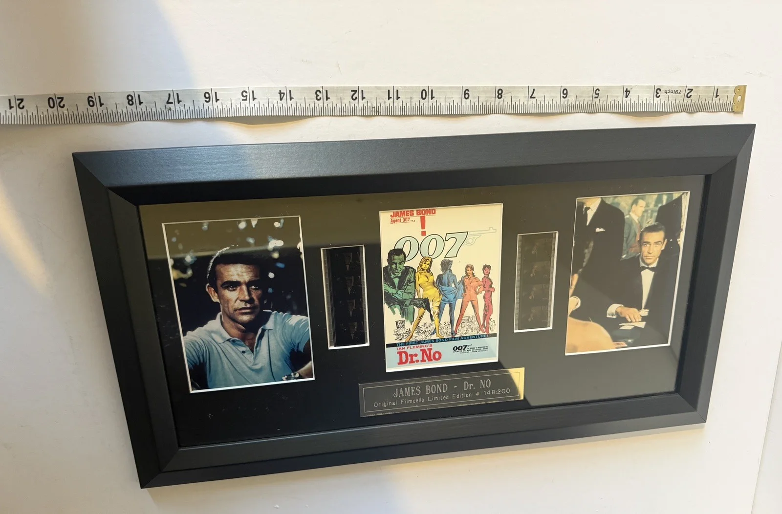 JAMES BOND 007 framed DR. NO original 35mm film cells Sean Connery, image 4